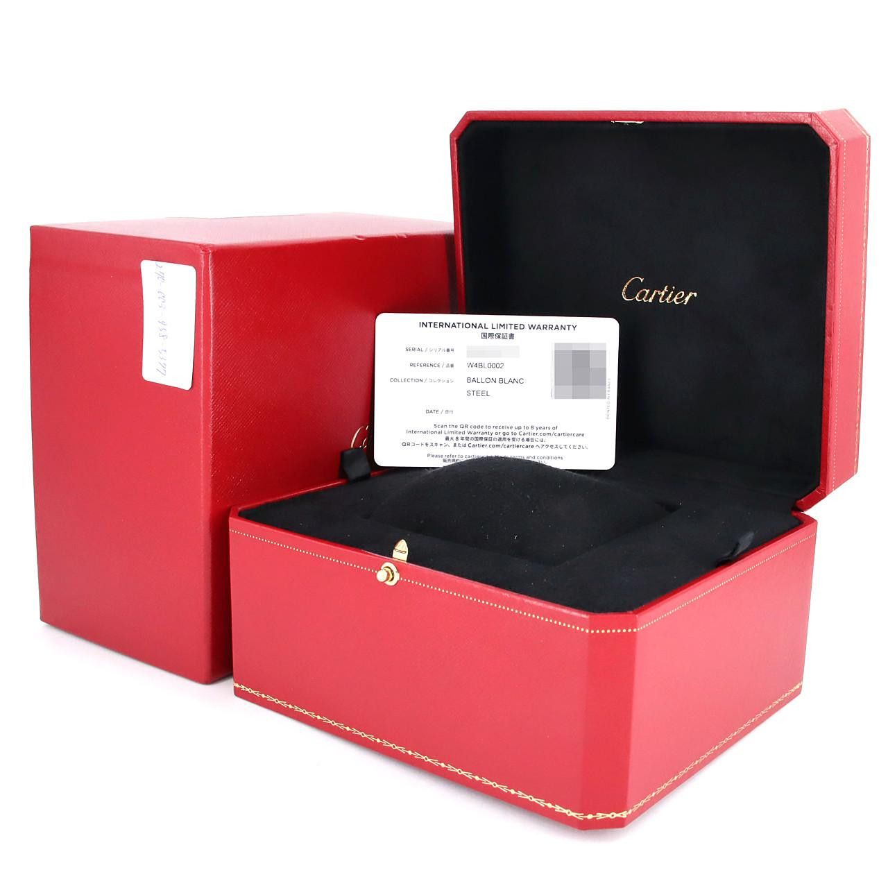 Cartier Cartier Cartier Ballon Blanc Stainless Steel Ladies Watch Metal Quartz W4BL0002 DUTY FREE for USA Size ONE SIZE - 7 Thumbnail