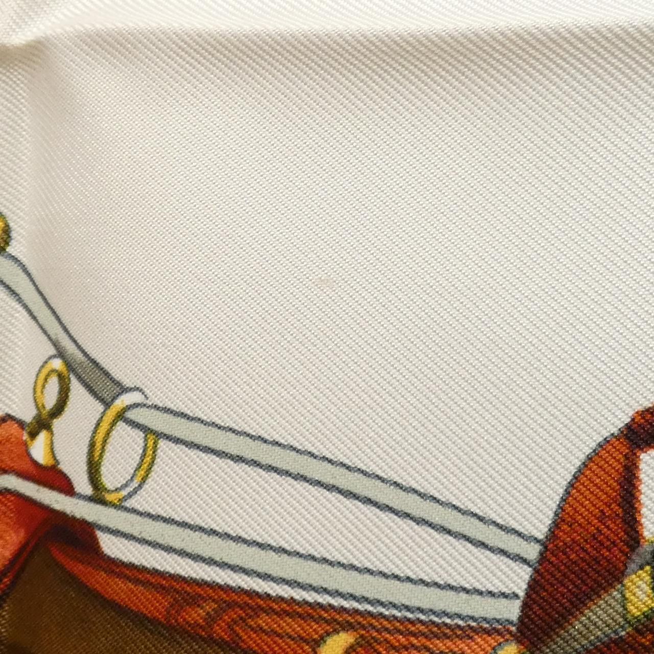Hermes Hermes Hermes ATTELAGE EN ARBALETE Silk Scarf Textile Scarf DUTY FREE for USA Size ONE SIZE - 6 Thumbnail
