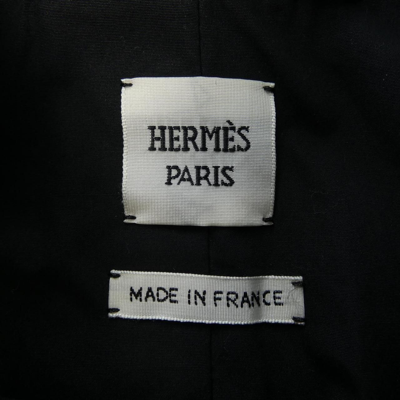 Hermes Hermes Hermes NAVY JACKET34 Jacket Textile Outerwear DUTY FREE for USA Size ONE SIZE - 4 Thumbnail