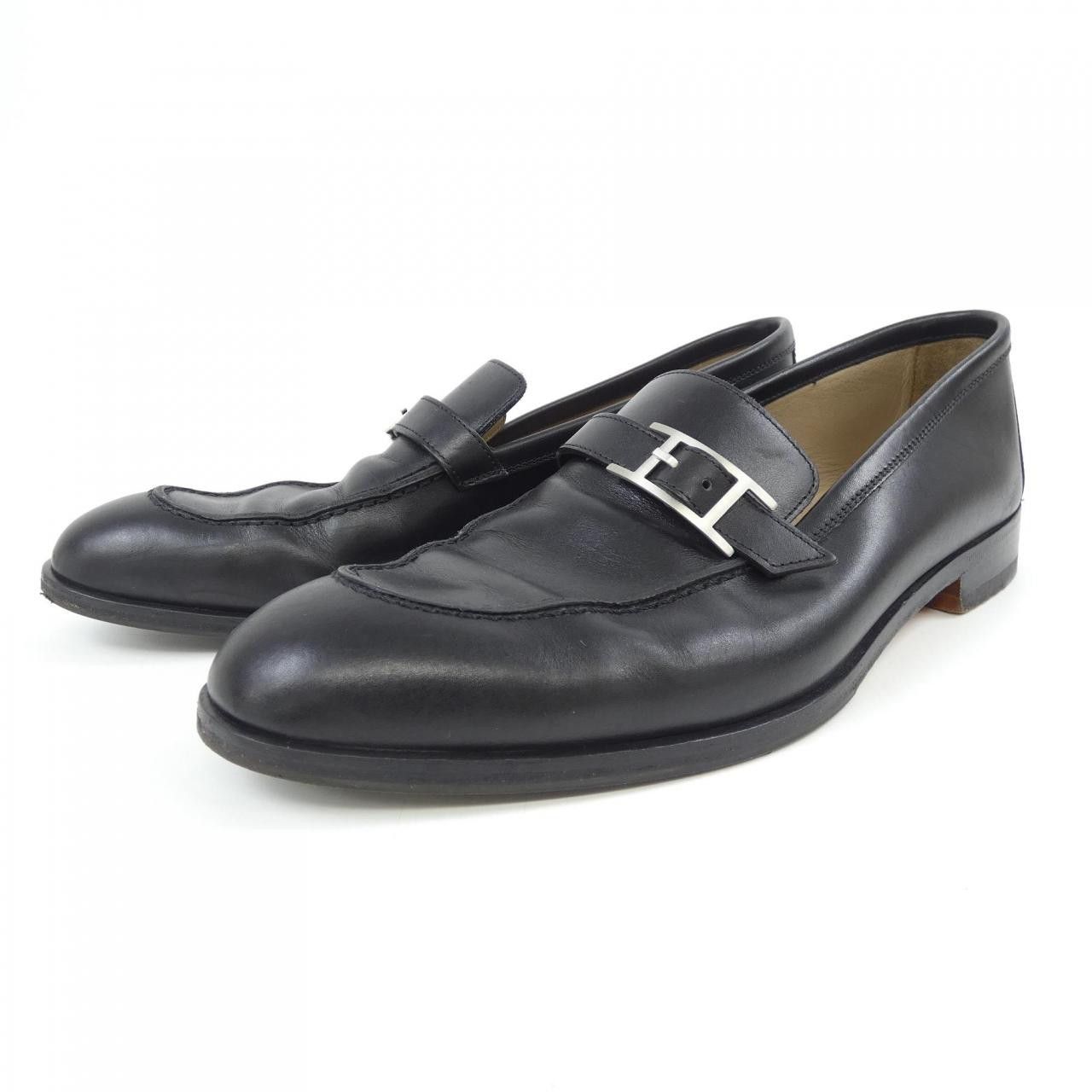 Hermes Hermes Hermès Montre Double H Buckle Calf Shoes 41 Leather Shoes DUTY FREE for USA Size ONE SIZE - 3 Thumbnail