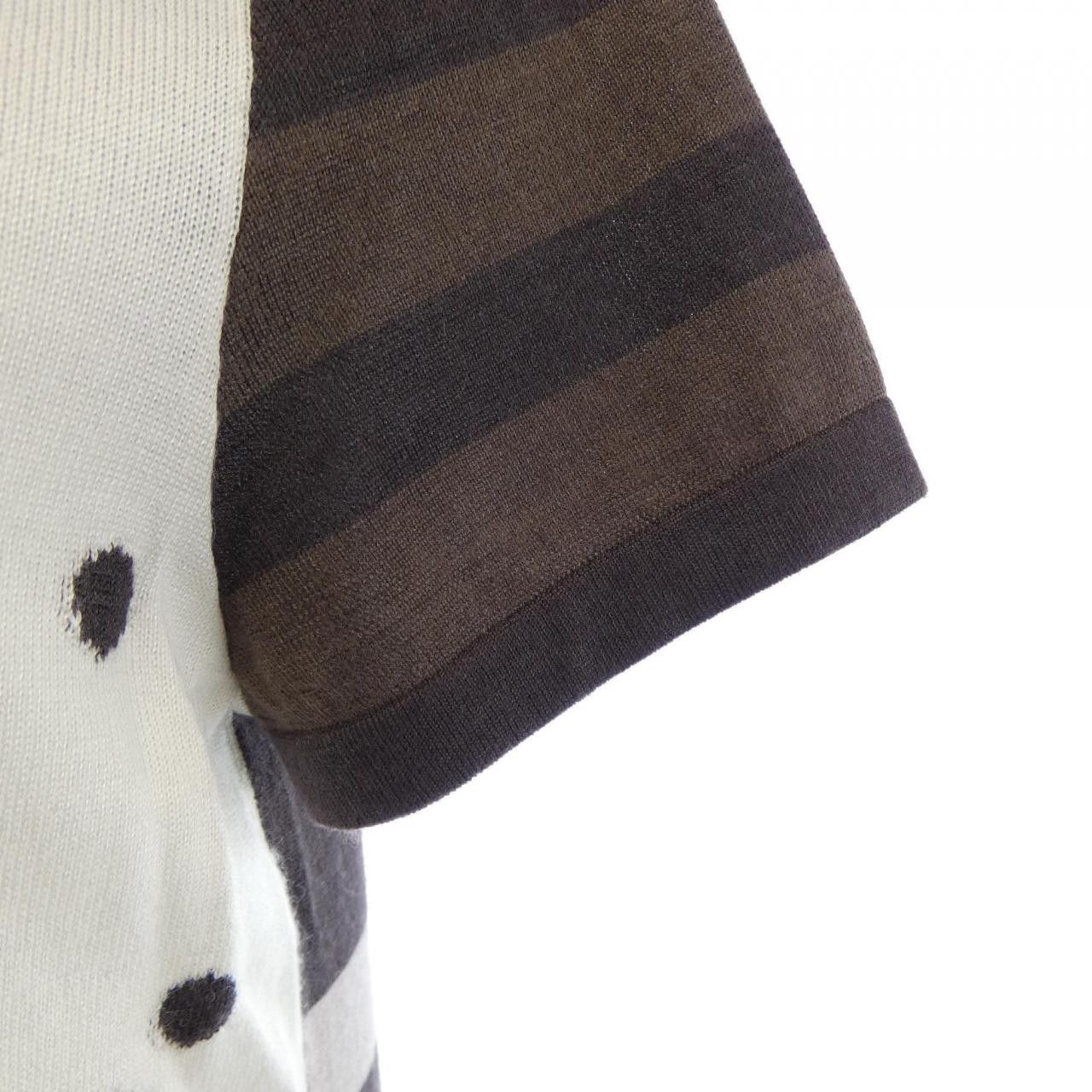 Hermes Hermes Hermes Silk Cashmere Knit Textile Tops DUTY FREE for USA Size ONE SIZE - 6 Thumbnail