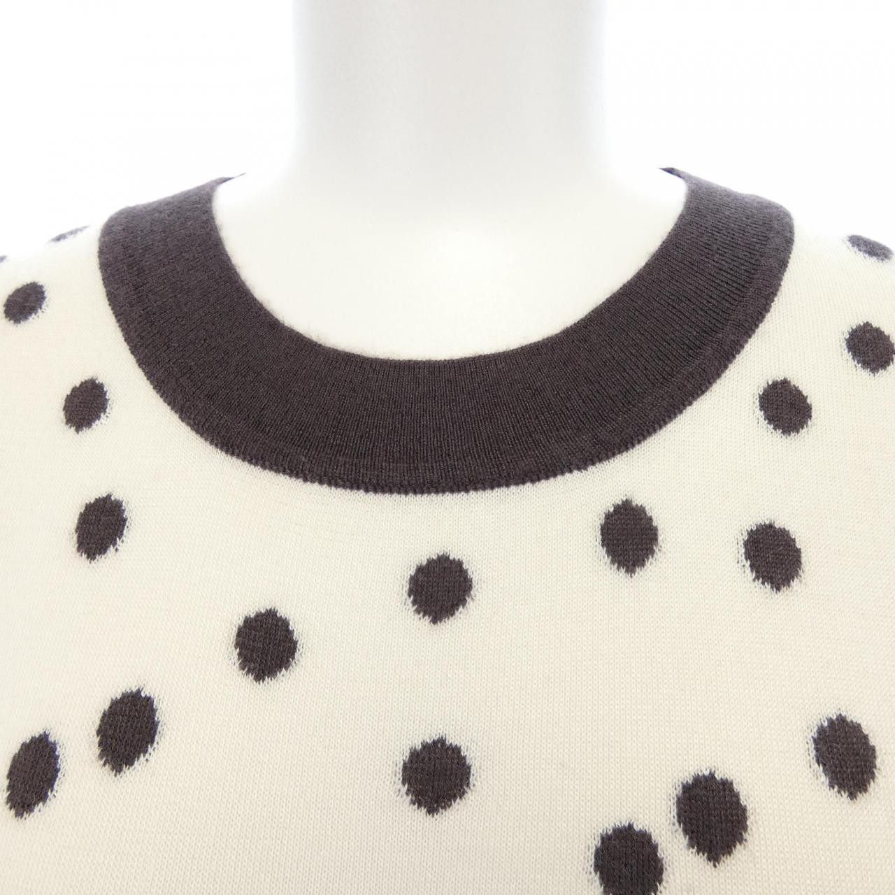 Hermes Hermes Hermes Silk Cashmere Knit Textile Tops DUTY FREE for USA Size ONE SIZE - 5 Thumbnail