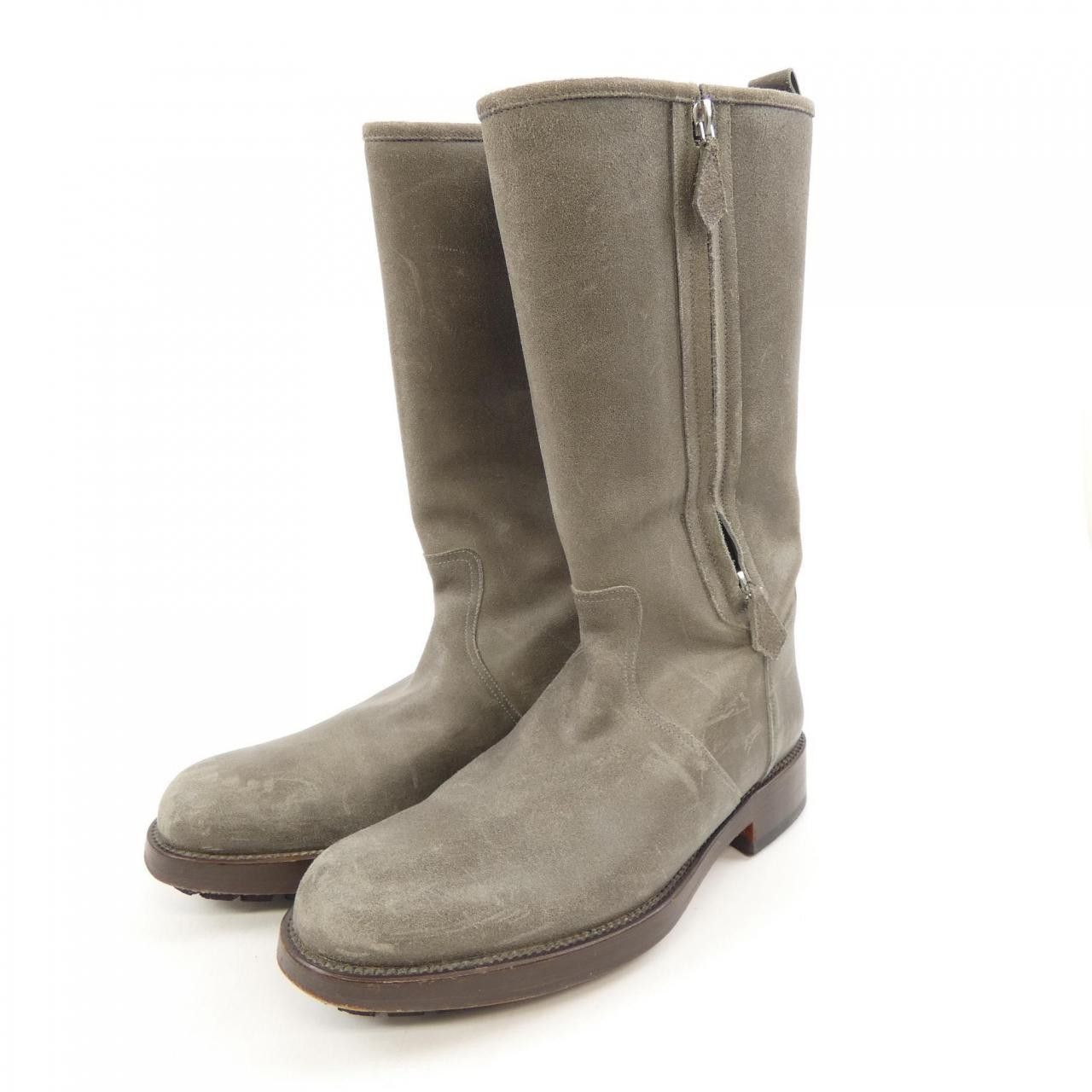 Hermes Hermes Hermes Boots39.5 Leather Boots Leather Shoes DUTY FREE for USA Size ONE SIZE - 3 Thumbnail