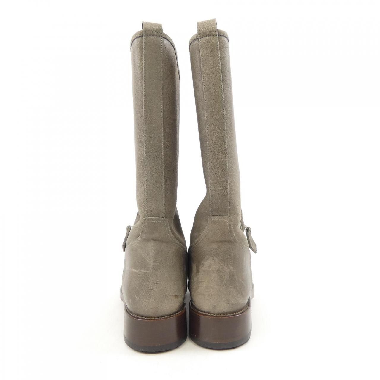 Hermes Hermes Hermes Boots39.5 Leather Boots Leather Shoes DUTY FREE for USA Size ONE SIZE - 5 Thumbnail
