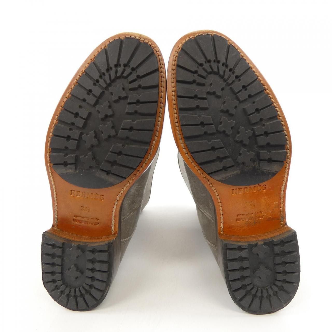 Hermes Hermes Hermes Boots39.5 Leather Boots Leather Shoes DUTY FREE for USA Size ONE SIZE - 4 Thumbnail