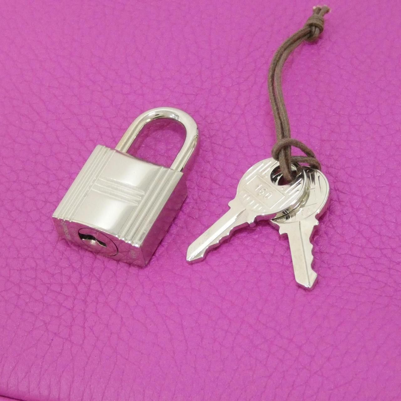 Hermes Hermes Hermes Picotin Lock MM Clemence Bag Leather Handbag DUTY FREE for USA Size ONE SIZE - 3 Thumbnail