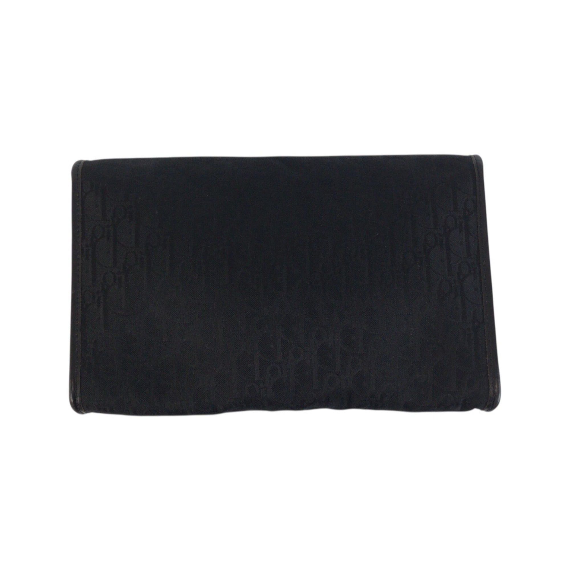 Dior Christian Dior Vintage Trotter Black Canvas Chain Shoulder Bag/Pouch for Women Size ONE SIZE - 2 Thumbnail