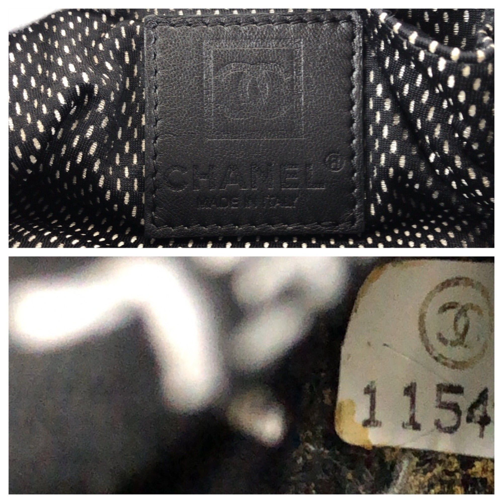 Chanel CHANEL Sport Line Coco Mark Black Coated Canvas Shoulder Bag/Pouch for Women Size ONE SIZE - 4 Thumbnail