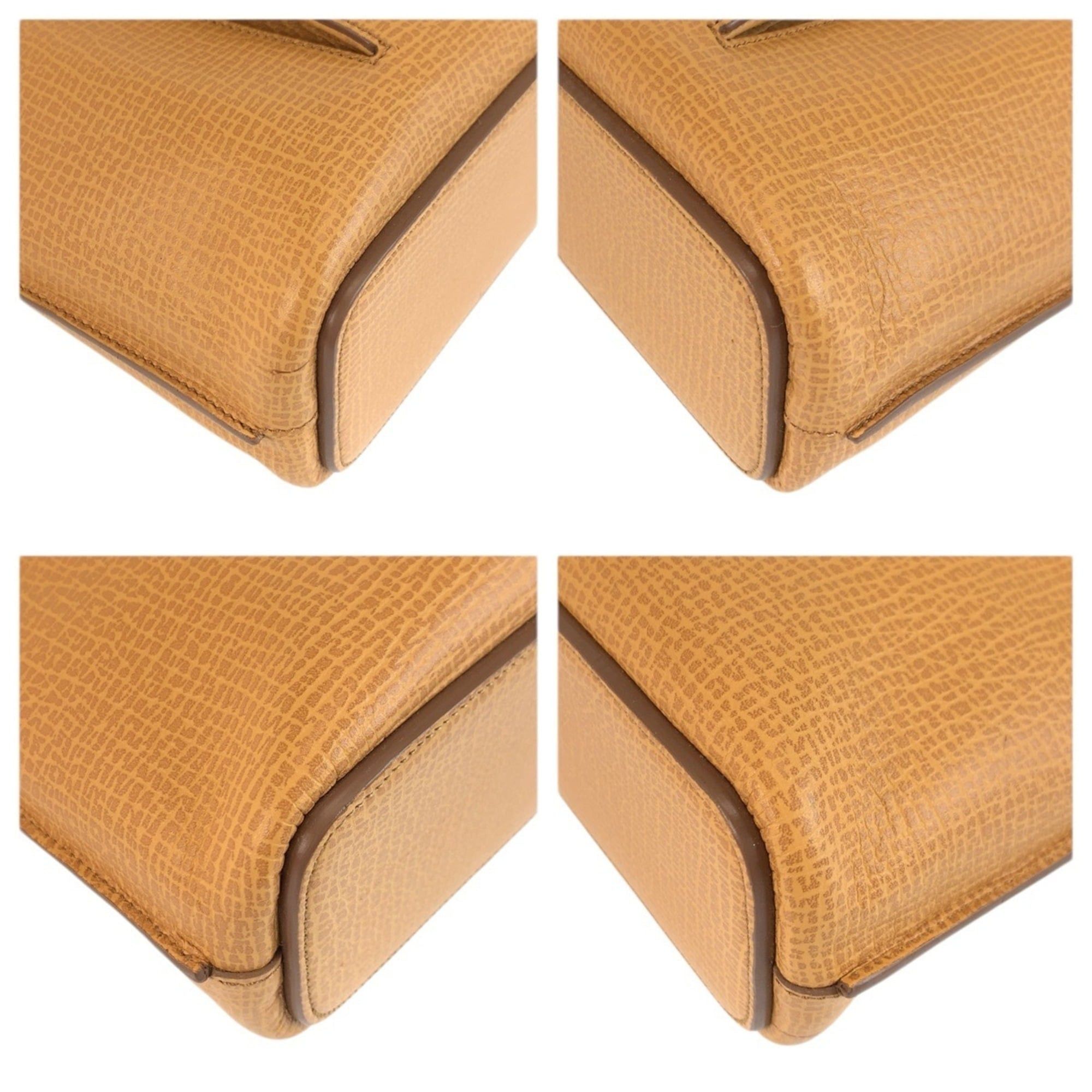 Loewe LOEWE Vintage Beige Leather Handbag/Tote Bag with Gold Hardware for Women Size ONE SIZE - 4 Thumbnail