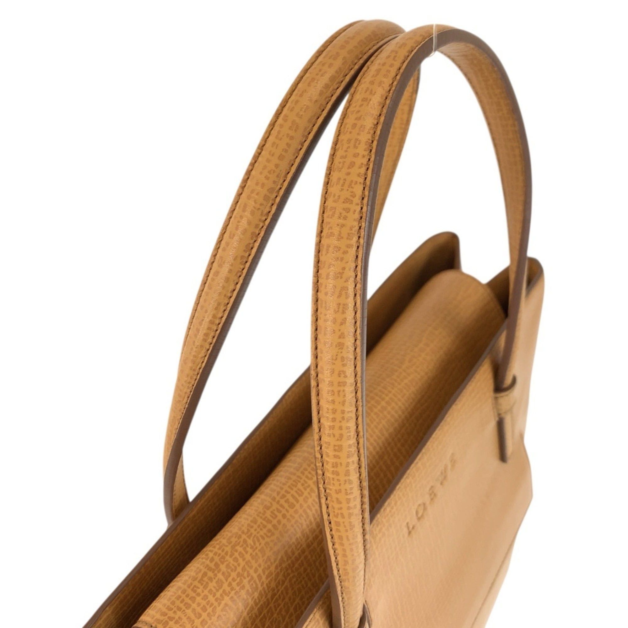 Loewe LOEWE Vintage Beige Leather Handbag/Tote Bag with Gold Hardware for Women Size ONE SIZE - 8 Thumbnail
