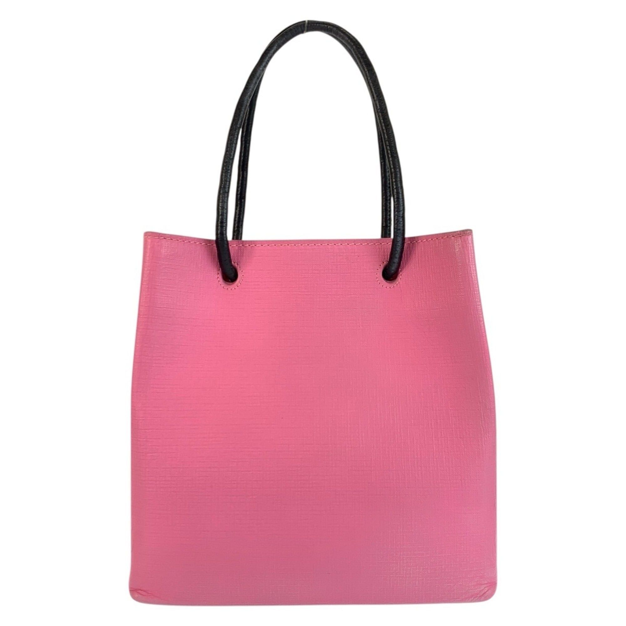 Balenciaga BALENCIAGA Shopping Tote XXS Pink Black Silver Hardware Leather 572411 Bag Shoulder 2-way Women's Size ONE SIZE - 2 Thumbnail