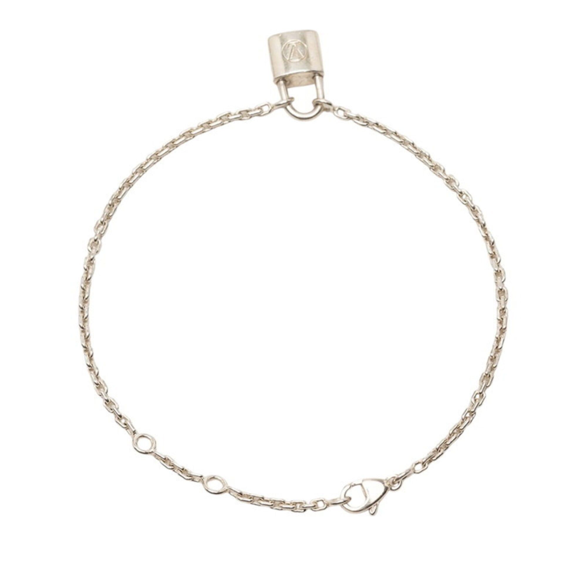 Louis Vuitton Louis Vuitton Silver Lockit Bracelet H30339 SV925 Women's LOUIS VUITTON Size ONE SIZE - 3 Thumbnail