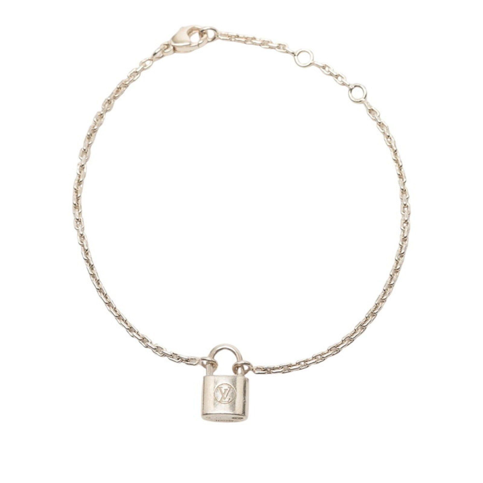 Louis Vuitton Louis Vuitton Silver Lockit Bracelet H30339 SV925 Women's LOUIS VUITTON Size ONE SIZE - 2 Thumbnail