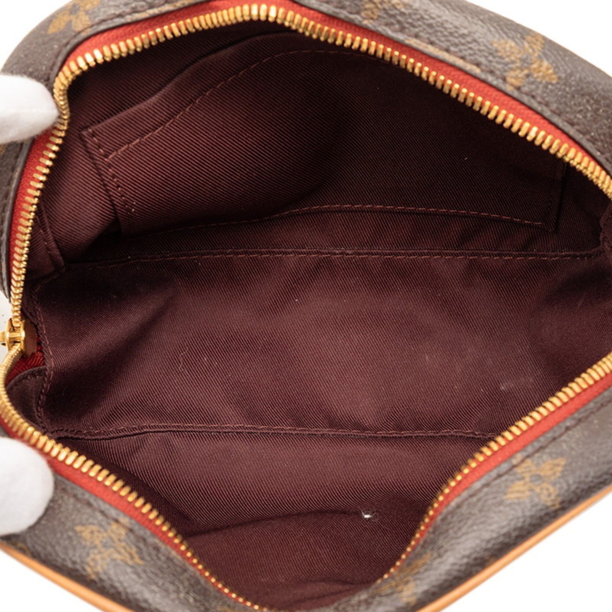 Louis Vuitton Louis Vuitton Monogram Deauville MINI Crossbody Shoulder Bag Pochette M45528 Brown Leather Women's LOUIS VUITTON Size ONE SIZE - 4 Thumbnail