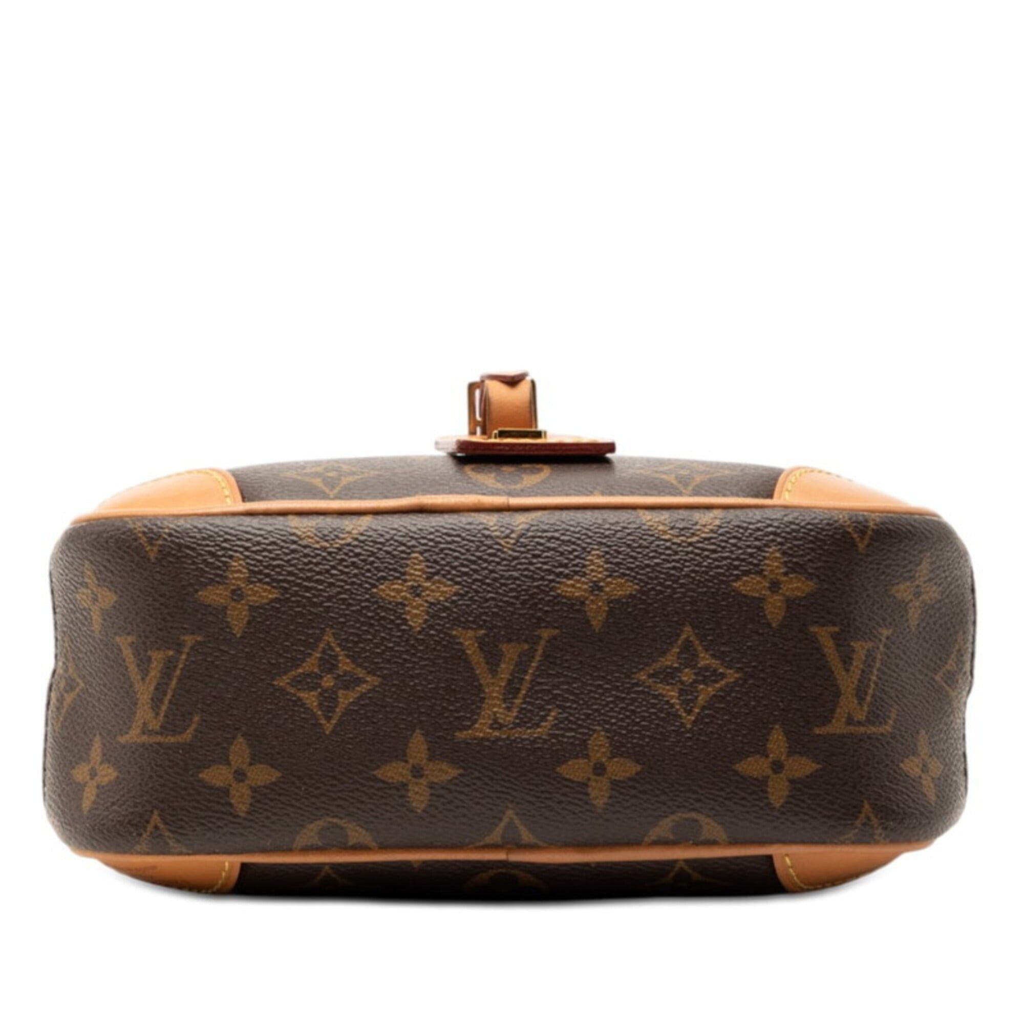 Louis Vuitton Louis Vuitton Monogram Deauville MINI Crossbody Shoulder Bag Pochette M45528 Brown Leather Women's LOUIS VUITTON Size ONE SIZE - 3 Thumbnail