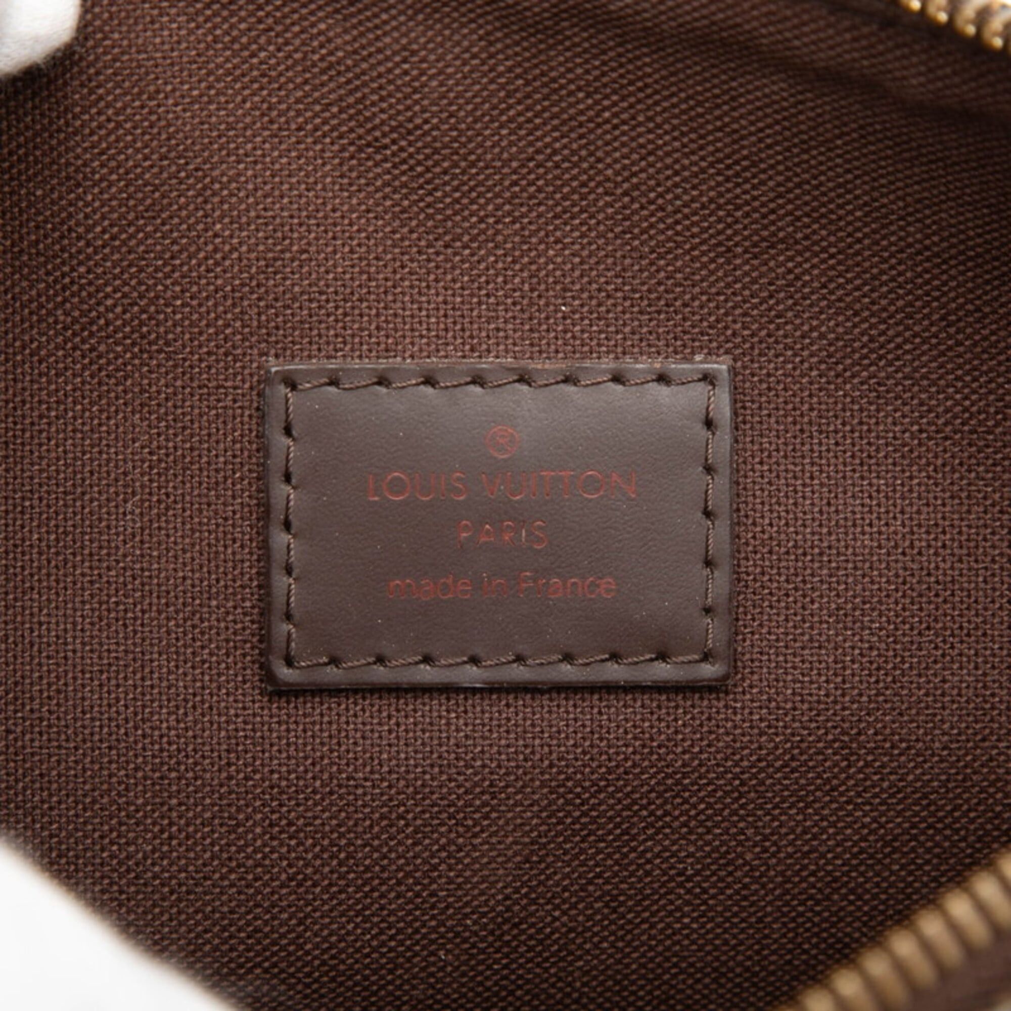Louis Vuitton Louis Vuitton Damier Pochette Melville Crossbody Shoulder Bag N51127 Brown Leather Women's LOUIS VUITTON Size ONE SIZE - 5 Thumbnail
