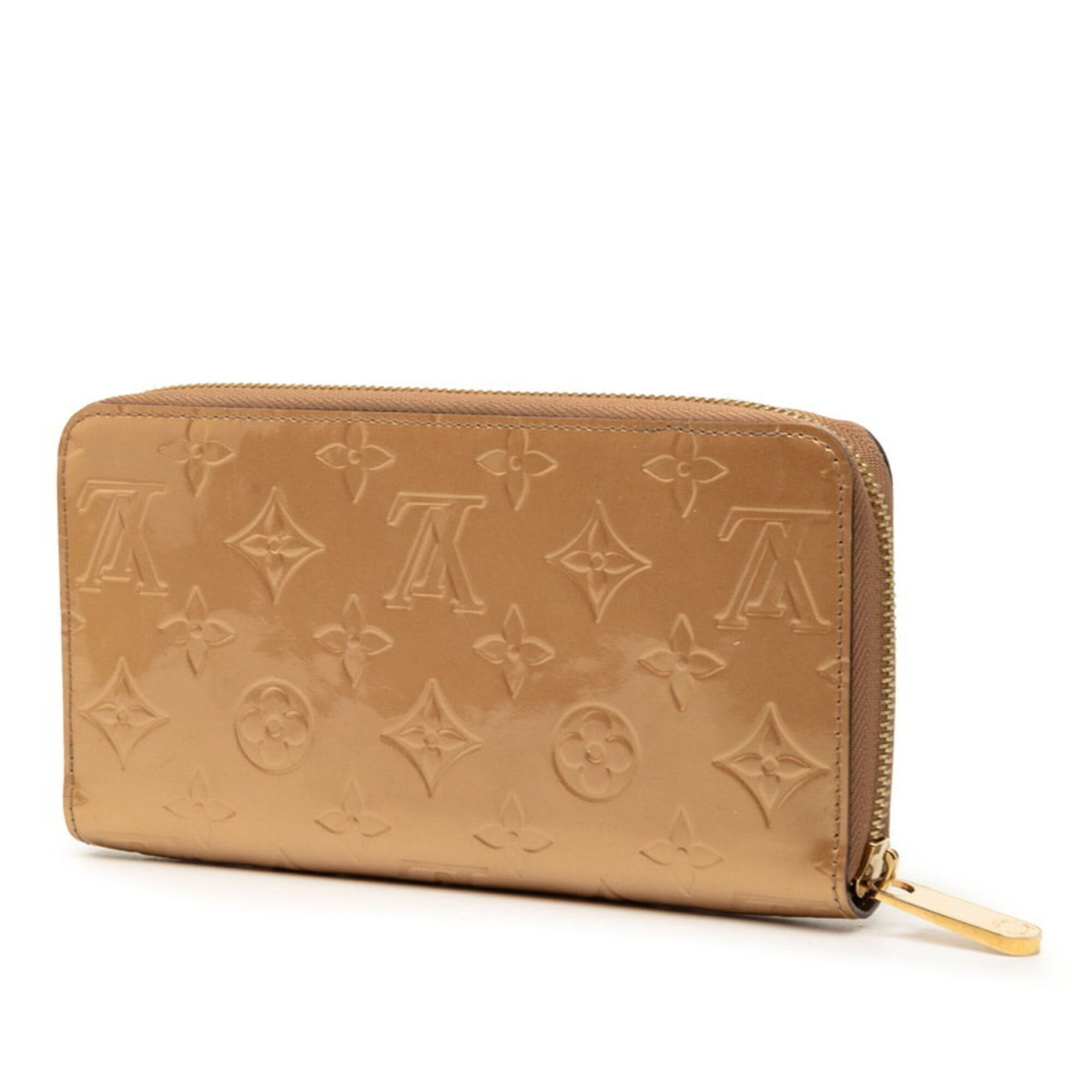 Louis Vuitton Louis Vuitton Monogram Vernis Zippy Wallet Long M61380 Mordre Gold Patent Leather Women's LOUIS VUITTON Size ONE SIZE - 2 Thumbnail