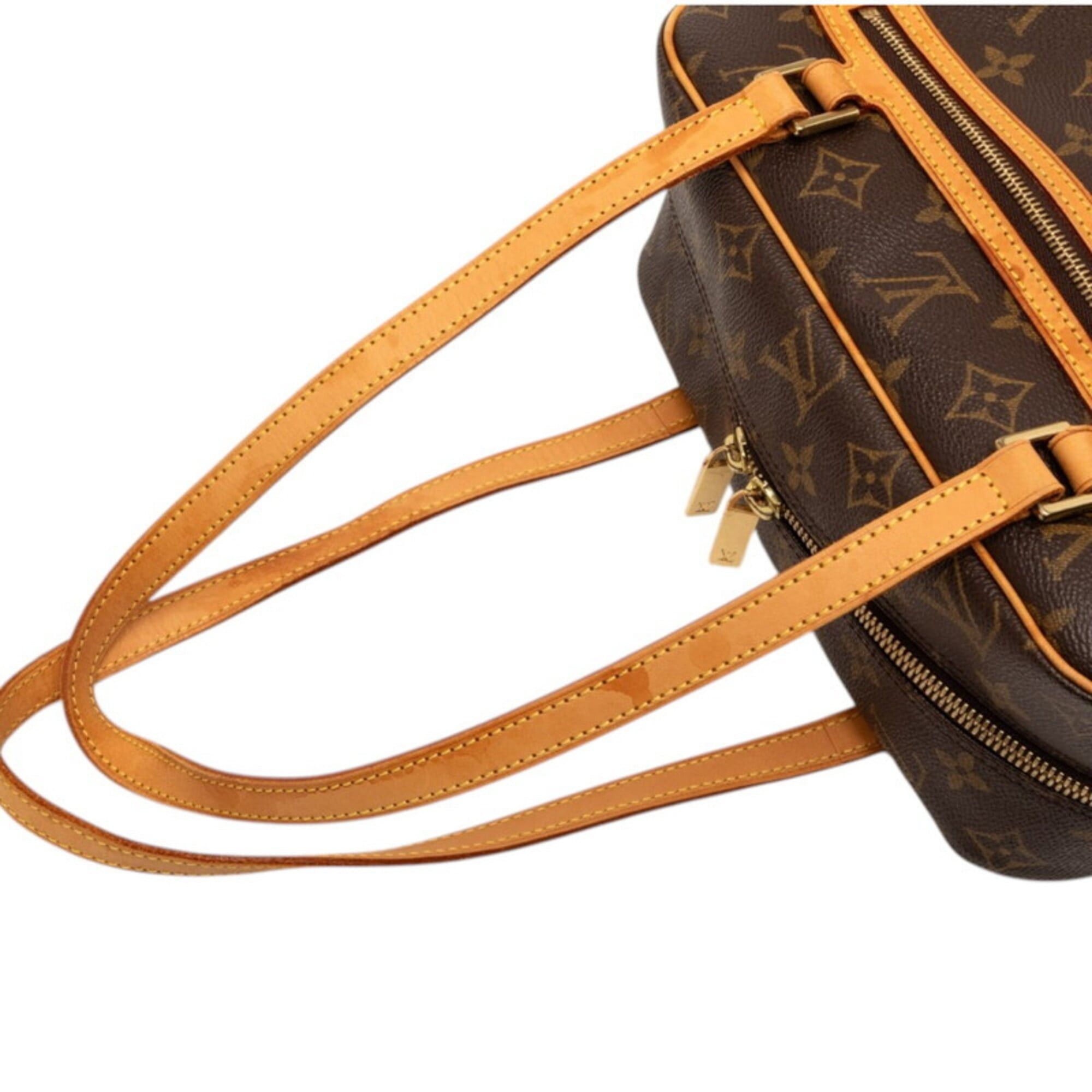 Louis Vuitton Louis Vuitton Monogram Cite MM Handbag Shoulder Bag M51182 Brown Leather Women's LOUIS VUITTON Size ONE SIZE - 4 Thumbnail
