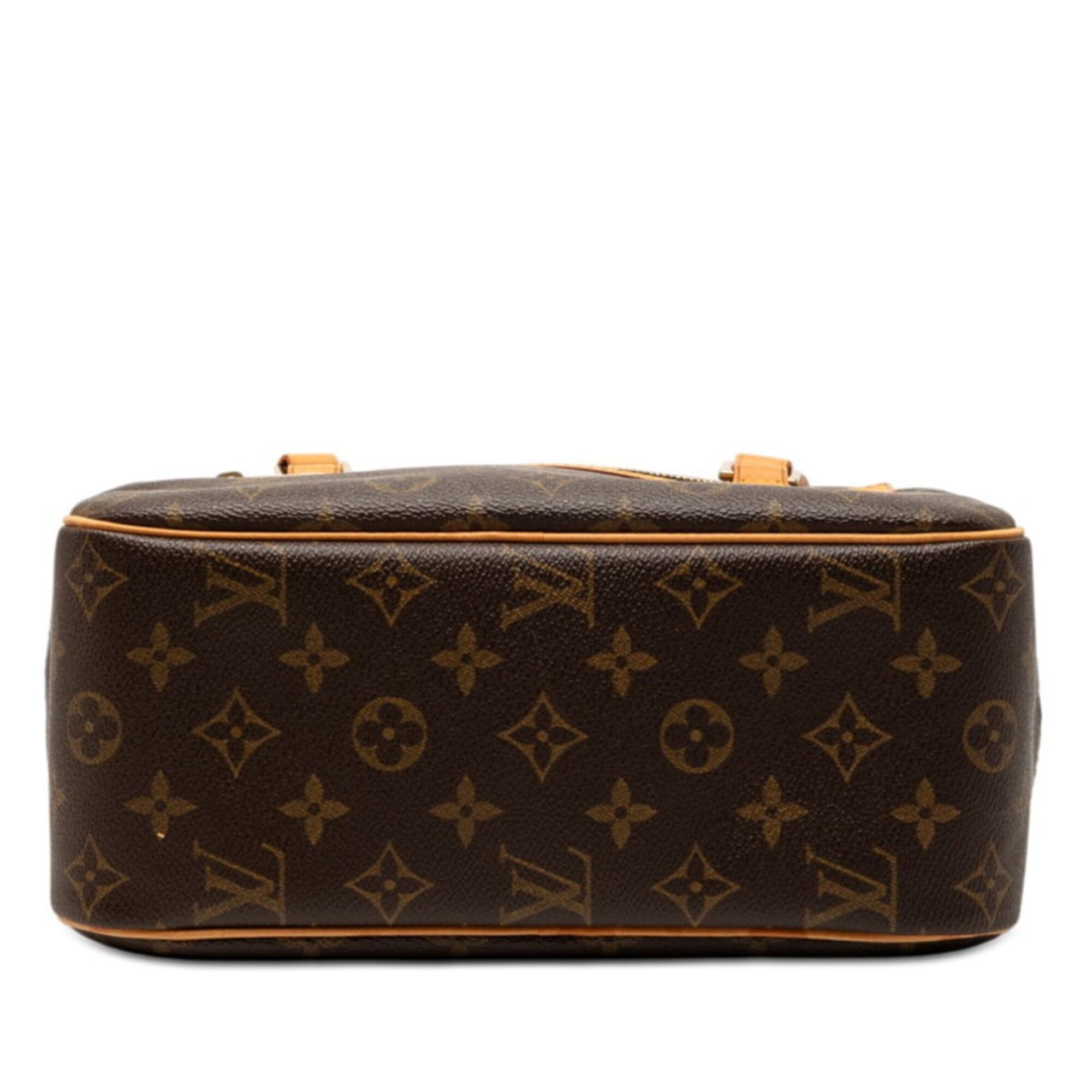 Louis Vuitton Louis Vuitton Monogram Cite MM Handbag Shoulder Bag M51182 Brown Leather Women's LOUIS VUITTON Size ONE SIZE - 3 Thumbnail