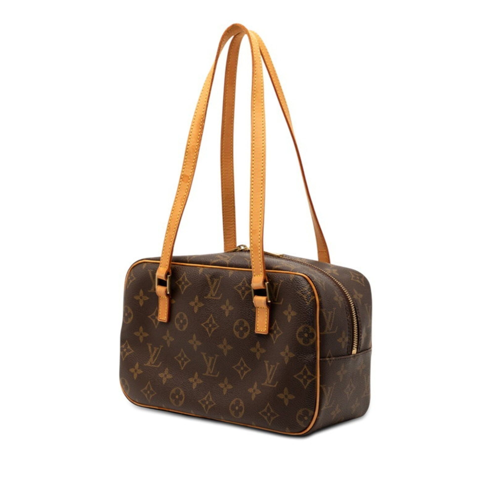 Louis Vuitton Louis Vuitton Monogram Cite MM Handbag Shoulder Bag M51182 Brown Leather Women's LOUIS VUITTON Size ONE SIZE - 2 Thumbnail