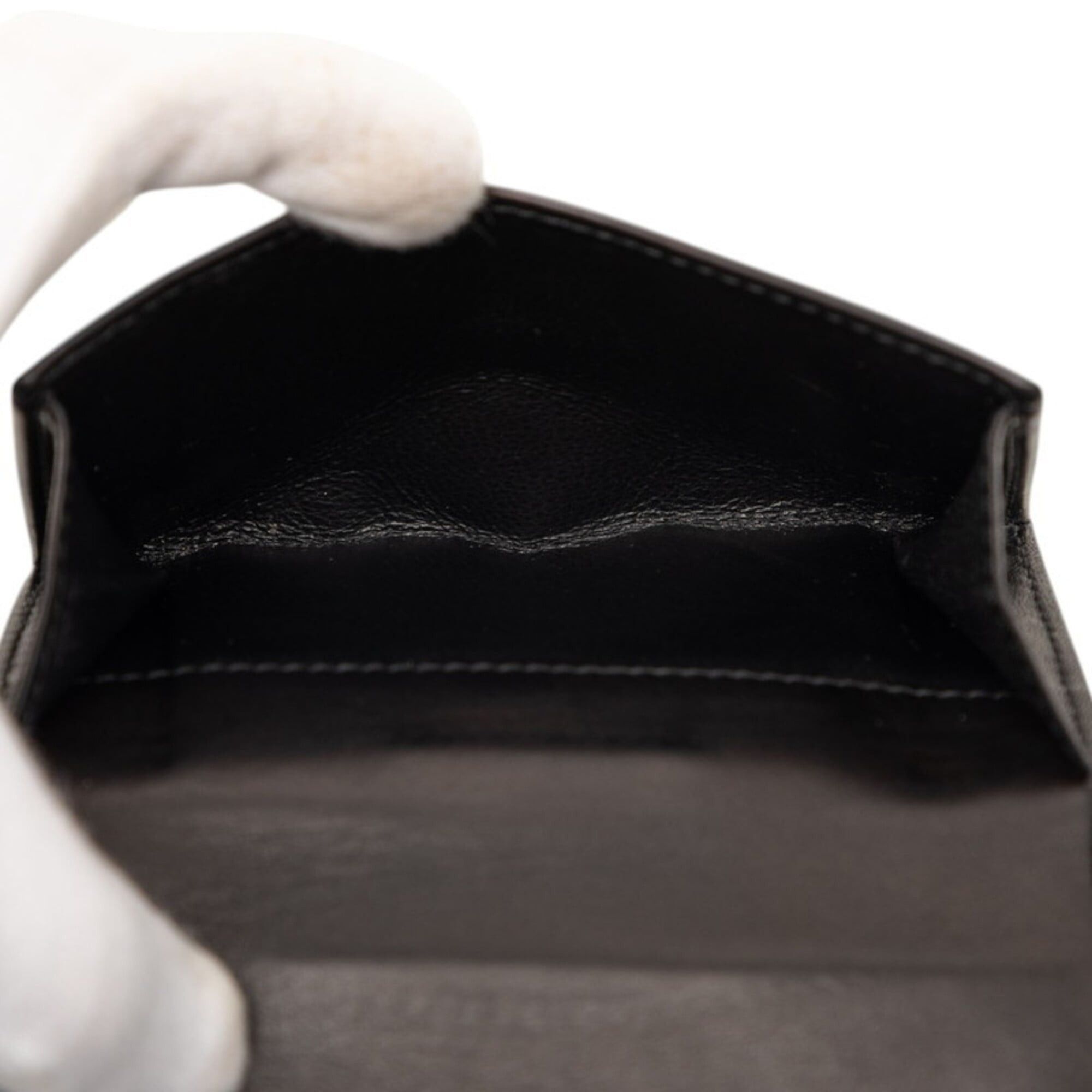 Gucci Gucci Bi-fold Wallet 181896 Black Leather Women's GUCCI Size ONE SIZE - 5 Thumbnail