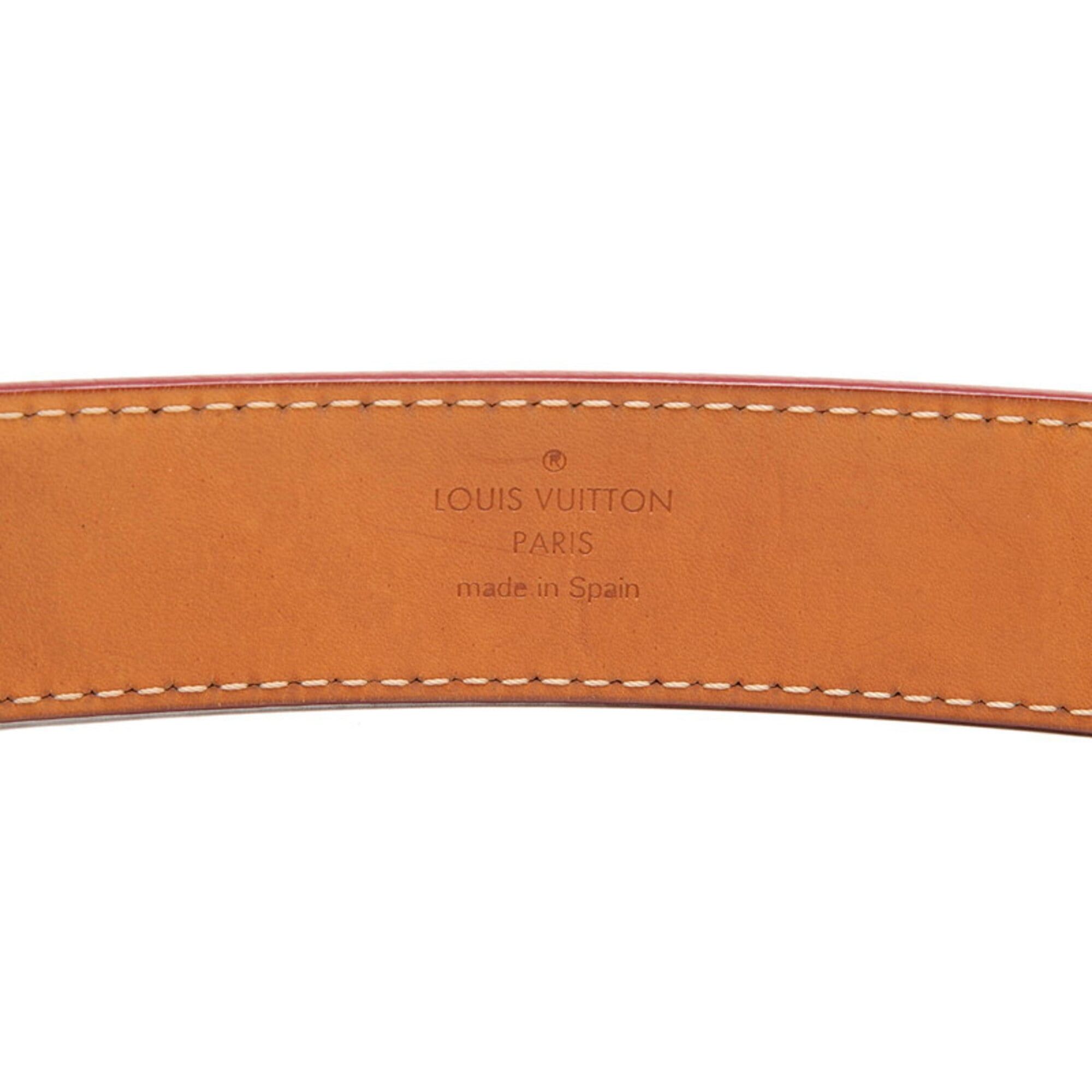 Louis Vuitton Louis Vuitton Monogram Vernis Belt, Size: 80 32, M6980, Pomme d'Amour Red Patent Leather, Women's, LOUIS VUITTON Size ONE SIZE - 6 Thumbnail
