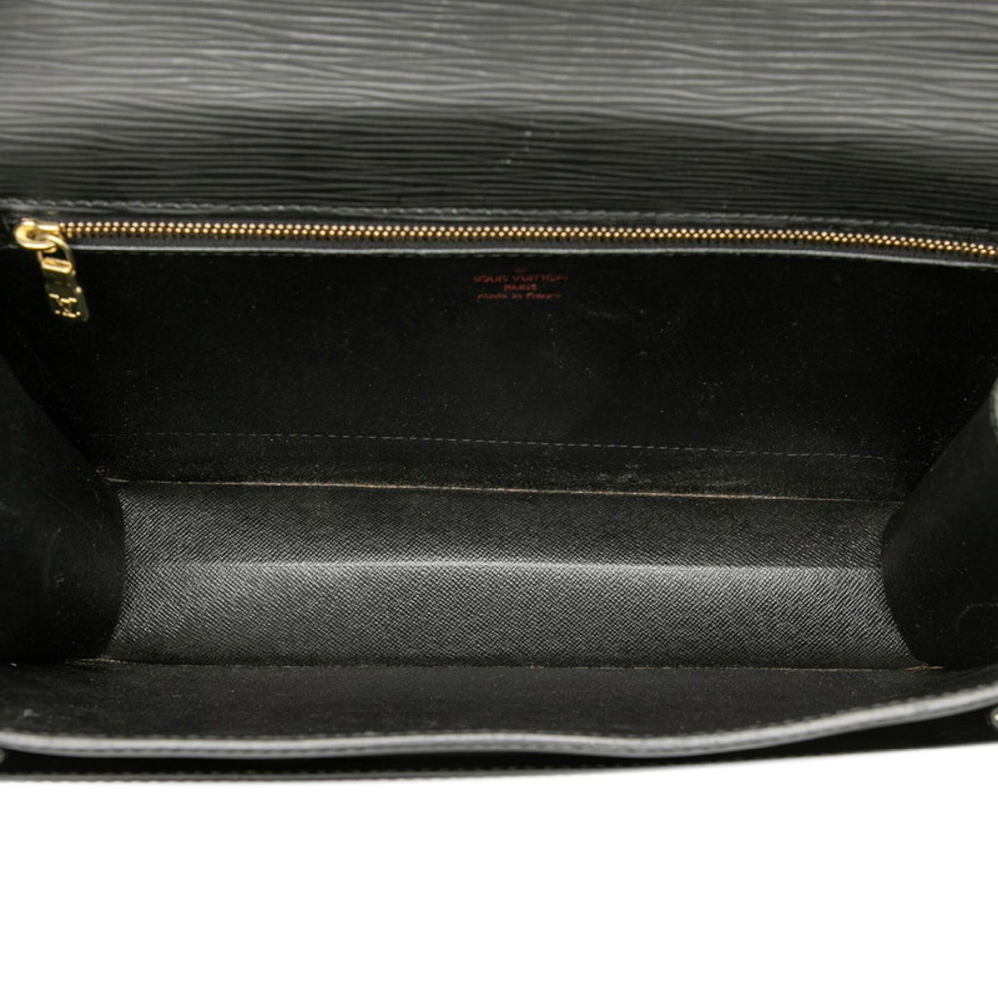 Louis Vuitton Louis Vuitton Epi Monceau Handbag M52122 Noir Black Leather Women's LOUIS VUITTON Size ONE SIZE - 4 Thumbnail