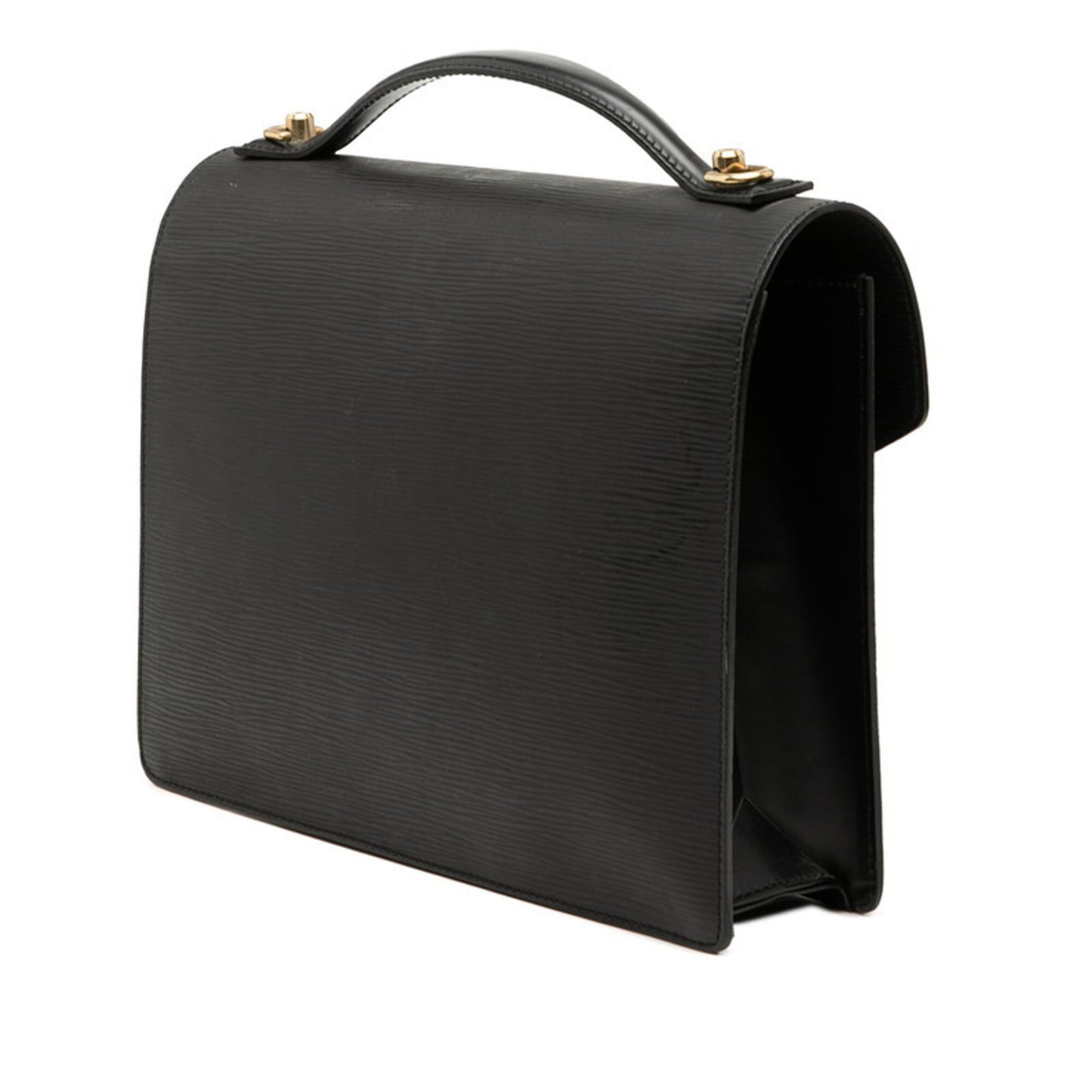 Louis Vuitton Louis Vuitton Epi Monceau Handbag M52122 Noir Black Leather Women's LOUIS VUITTON Size ONE SIZE - 2 Thumbnail