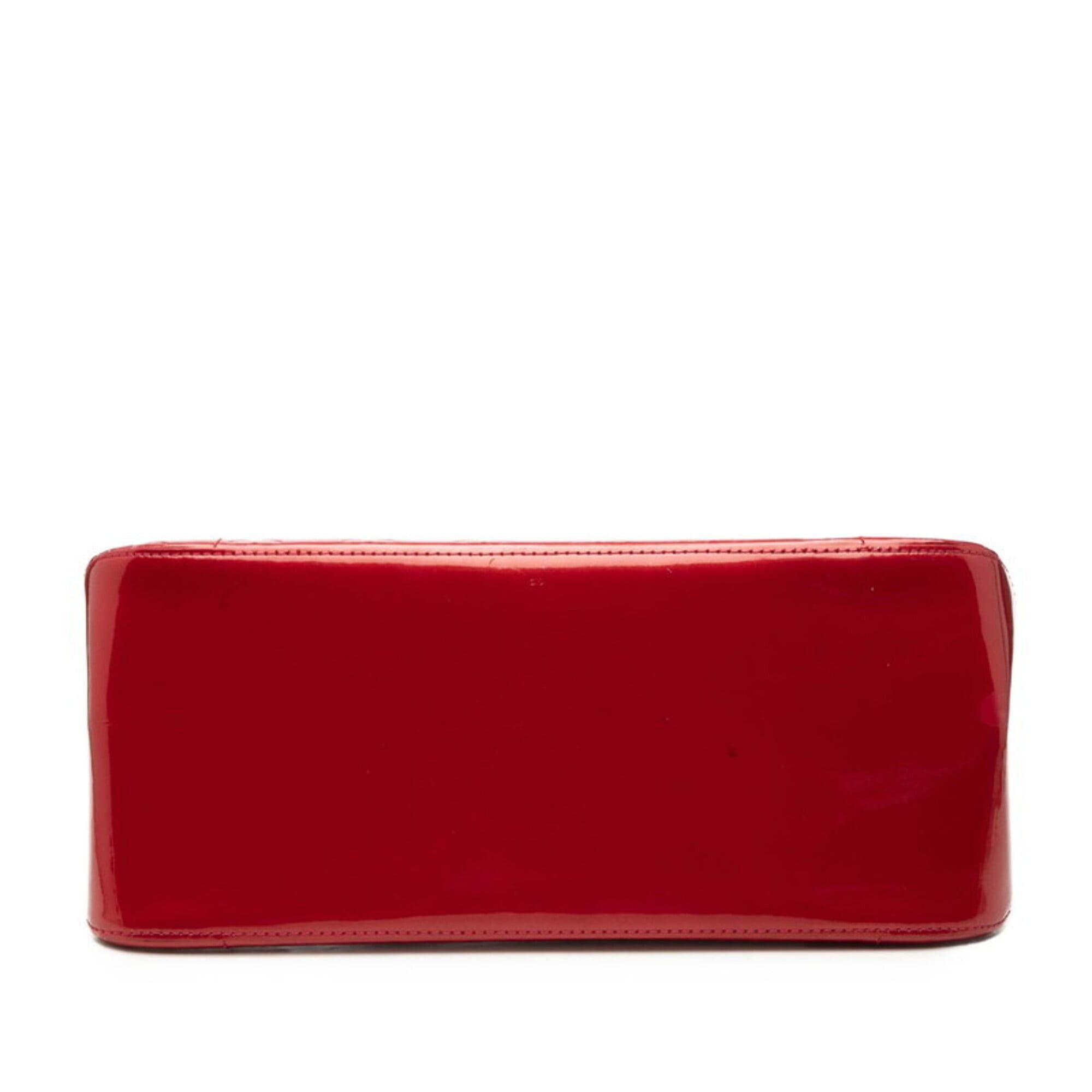 Louis Vuitton Louis Vuitton Monogram Vernis Rosewood Avenue Handbag M93507 Pomme d'Amour Red Patent Leather Women's LOUIS VUITTON Size ONE SIZE - 3 Thumbnail