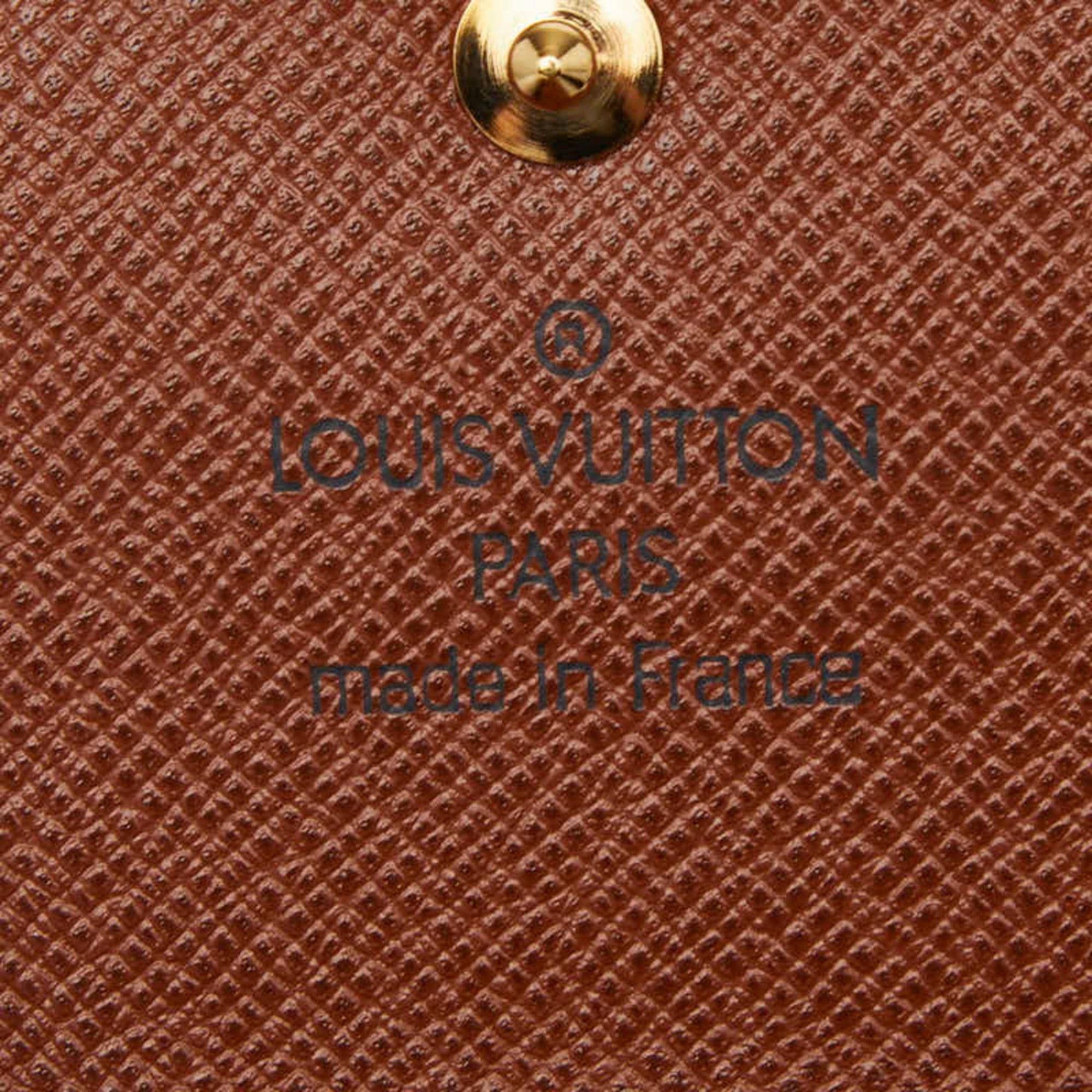 Louis Vuitton Louis Vuitton Monogram Multicles 6 Key Case, 6-ring, M62630, Brown Leather, Women's LOUIS VUITTON Size ONE SIZE - 7 Thumbnail