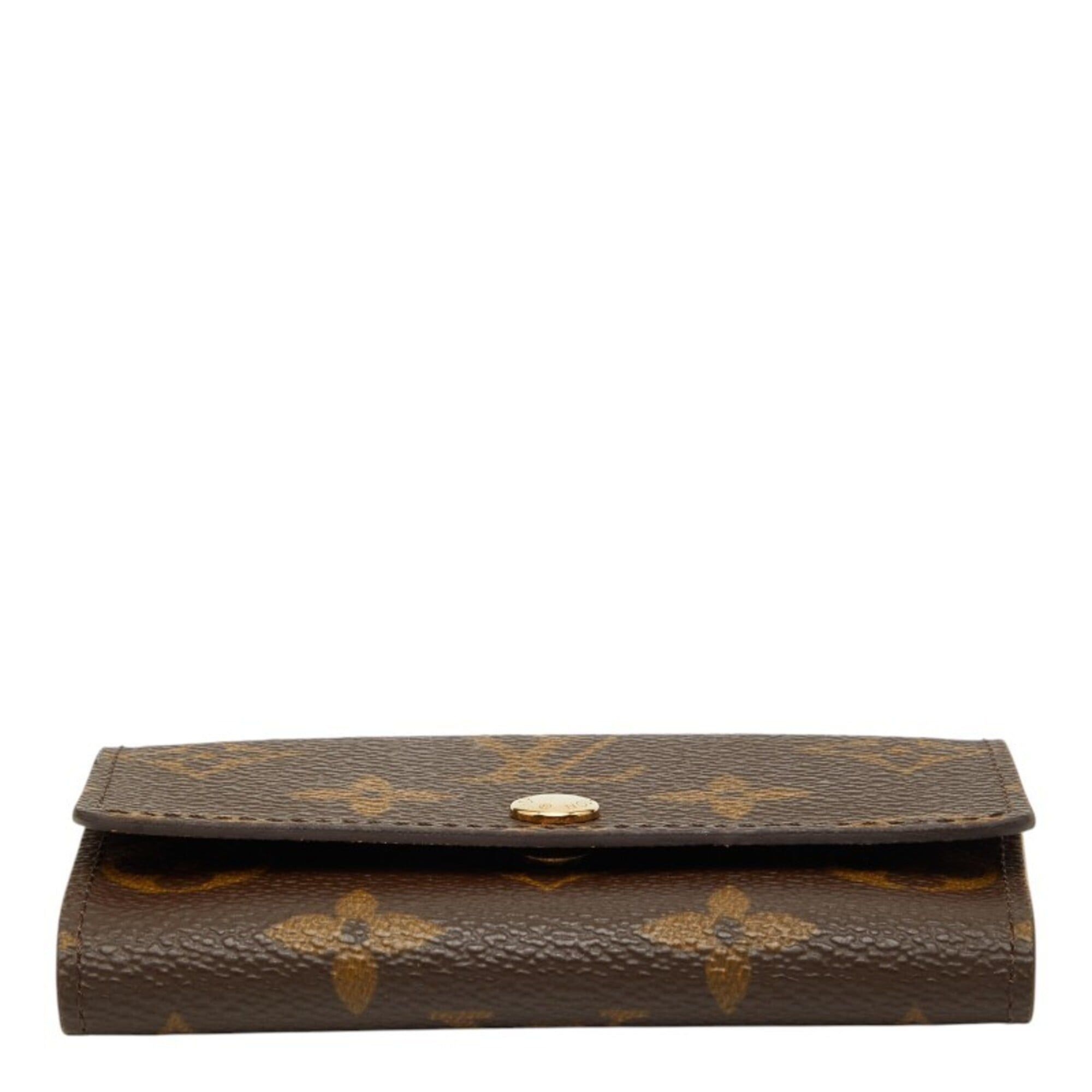 Louis Vuitton Louis Vuitton Monogram Multicles 6 Key Case, 6-ring, M62630, Brown Leather, Women's LOUIS VUITTON Size ONE SIZE - 3 Thumbnail