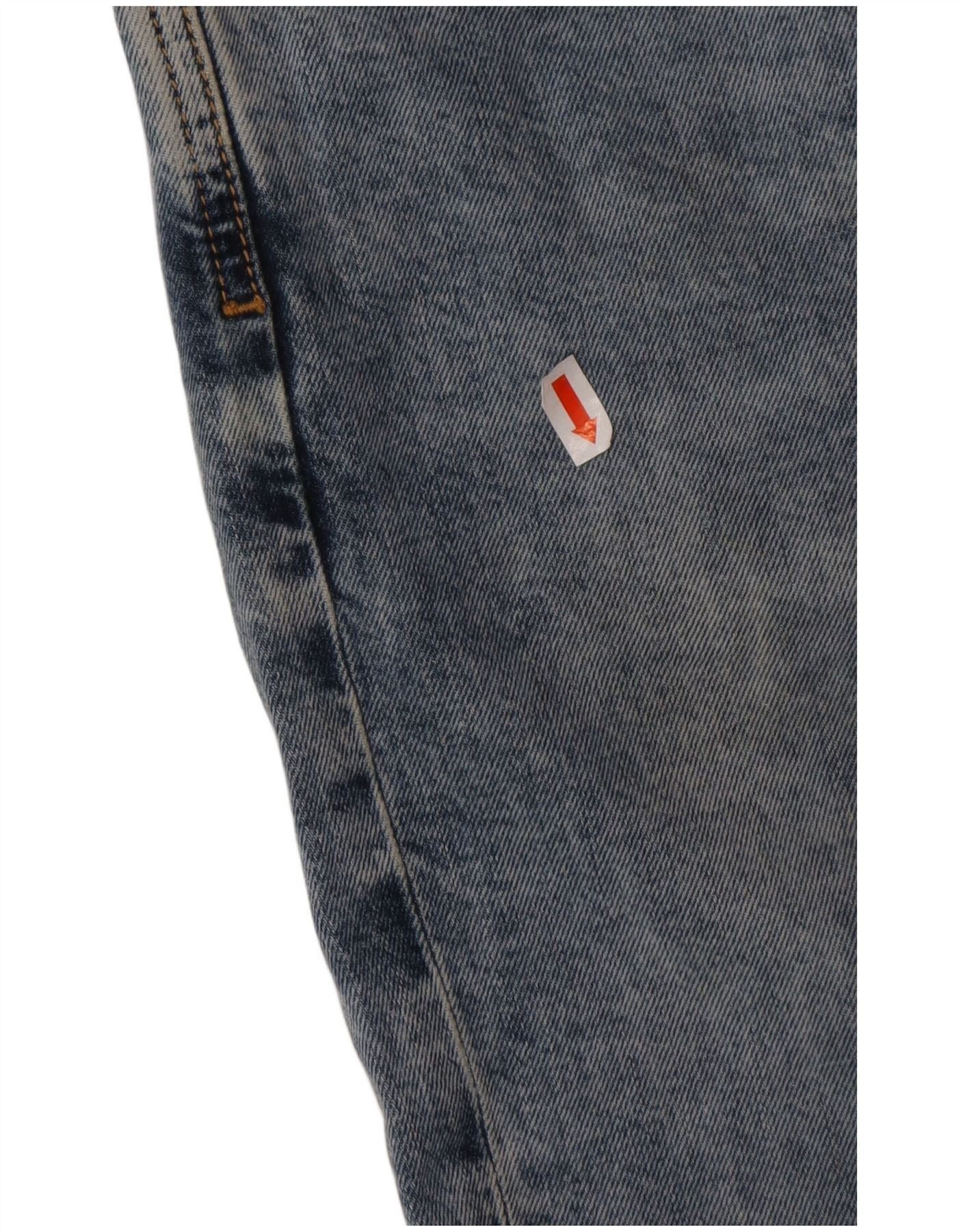 Diesel Mens Straight Jeans W31 L27 Blue Cotton Size US 31 - 4 Thumbnail
