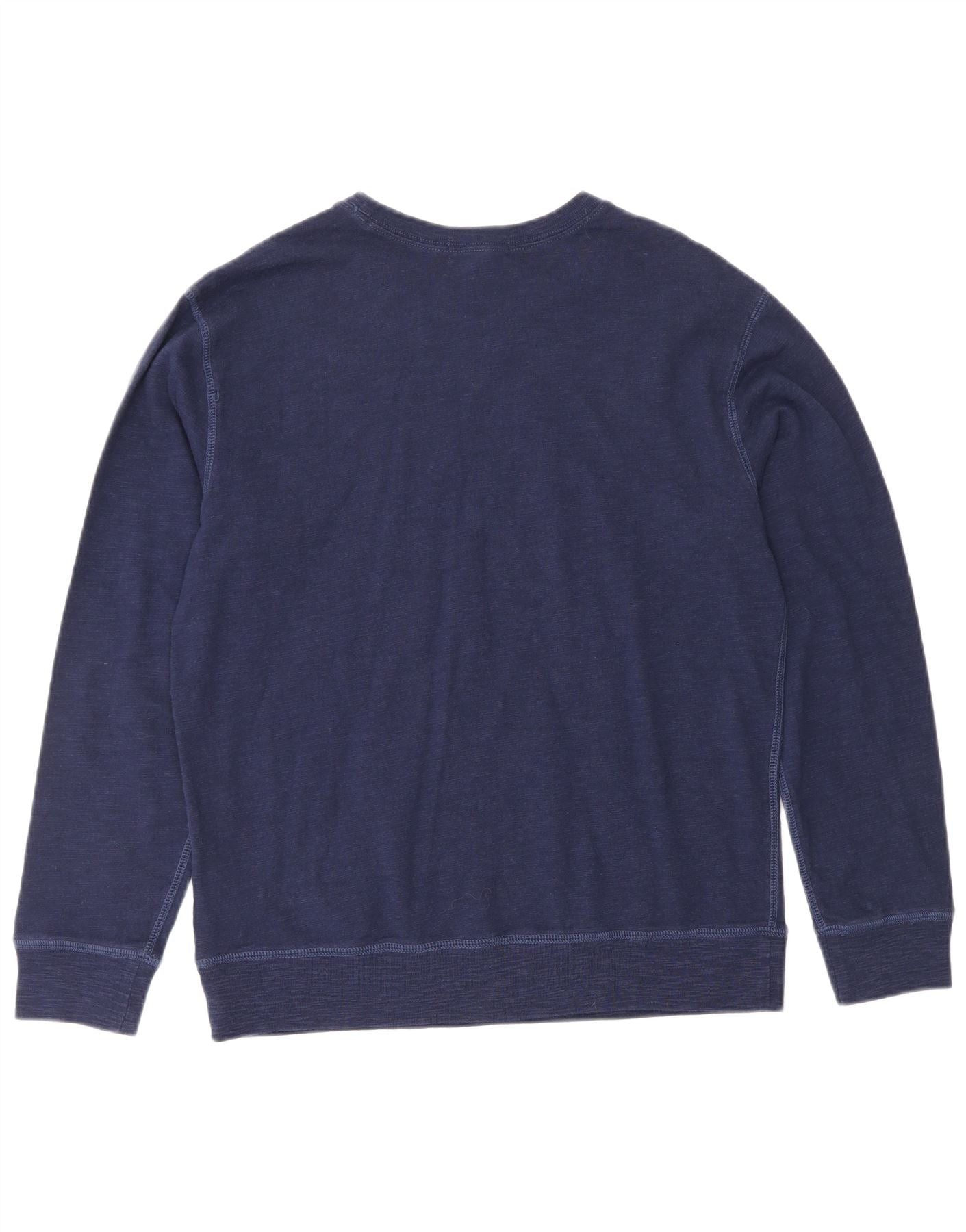 Polo Ralph Lauren Girls Sweatshirt Jumper 14-15 Years Large Navy Blue Size L / US 10 / IT 46 - 2 Thumbnail