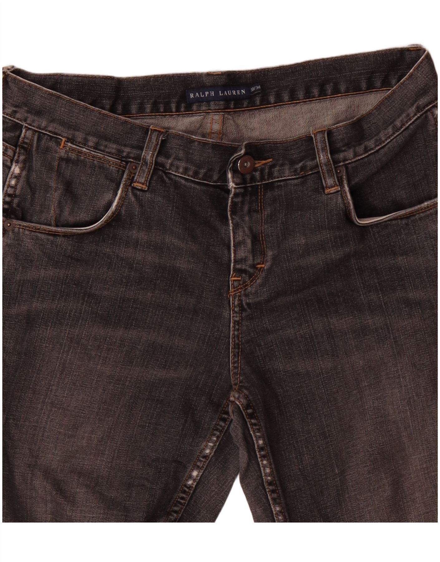 Ralph Lauren Womens Bootcut Jeans W30 L29 Grey Size 42" / US 20 - 4 Thumbnail