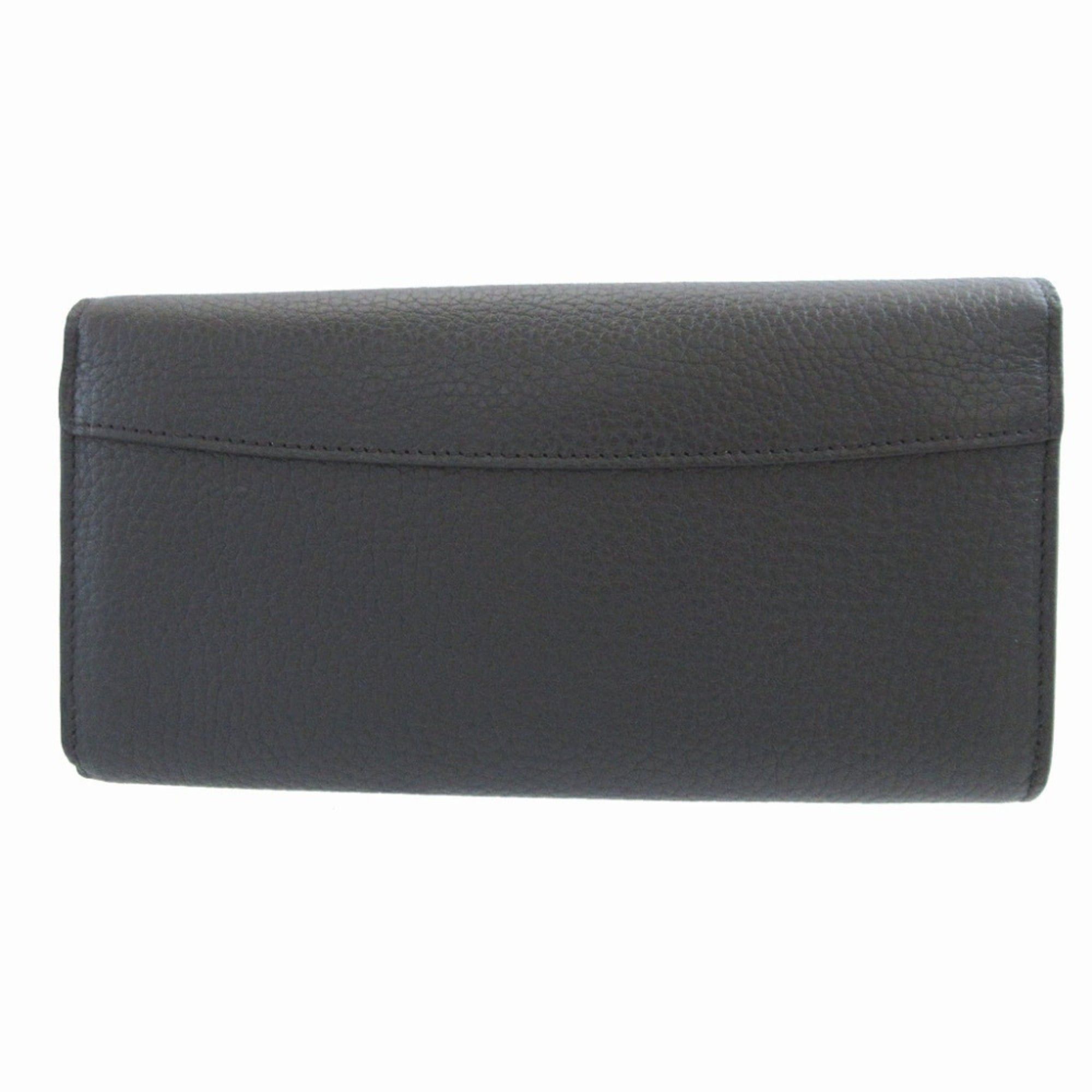 Louis Vuitton Like New Louis Vuitton M64551 Portefeuille Capucines Taurillon Leather Black Bi-fold Long Wallet 0182LOUIS VUITTON Size ONE SIZE - 2 Thumbnail