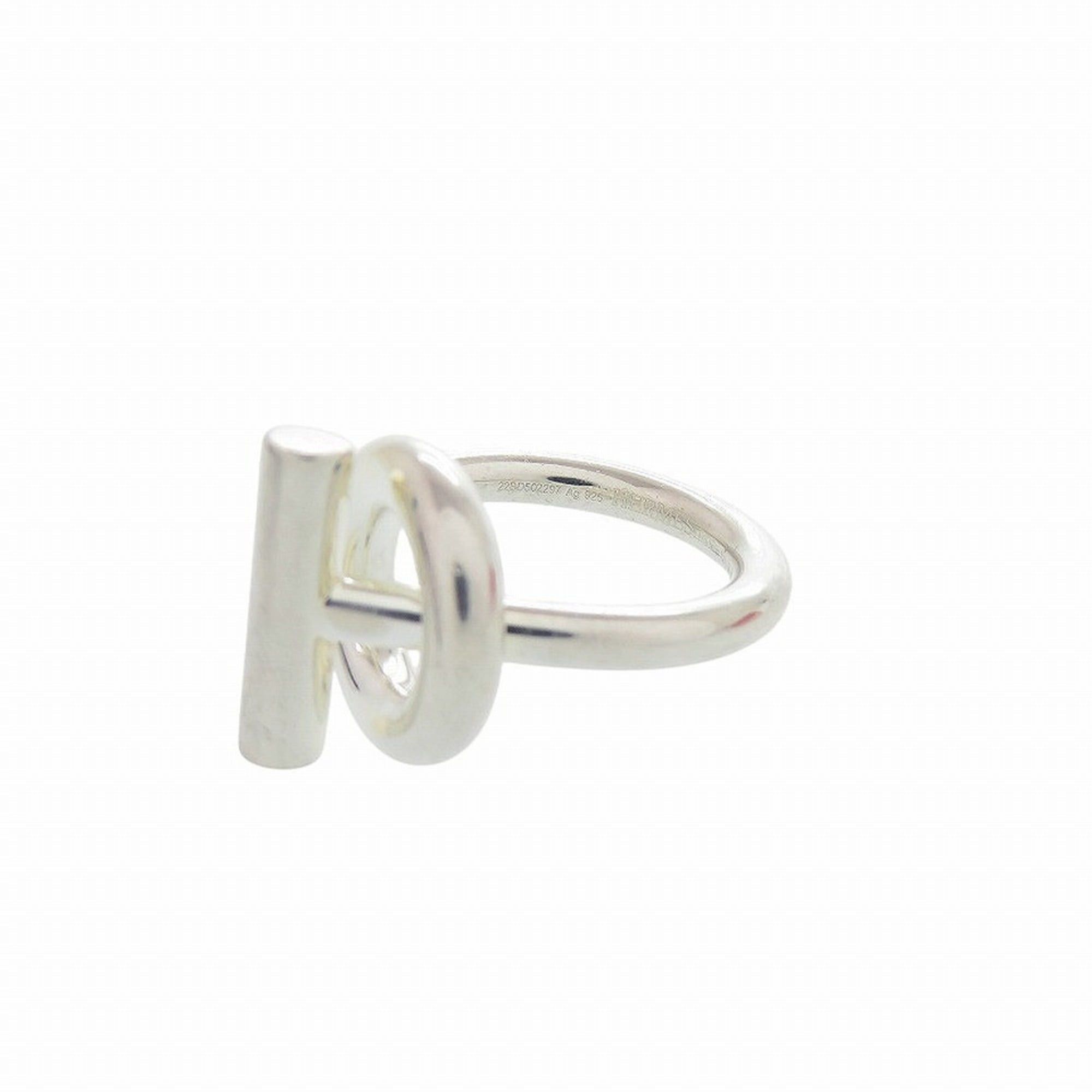 Hermes Excellent condition Hermes Echappé ring, size 55, sterling silver (925). (Item number 1609HERMES) Size ONE SIZE - 3 Thumbnail
