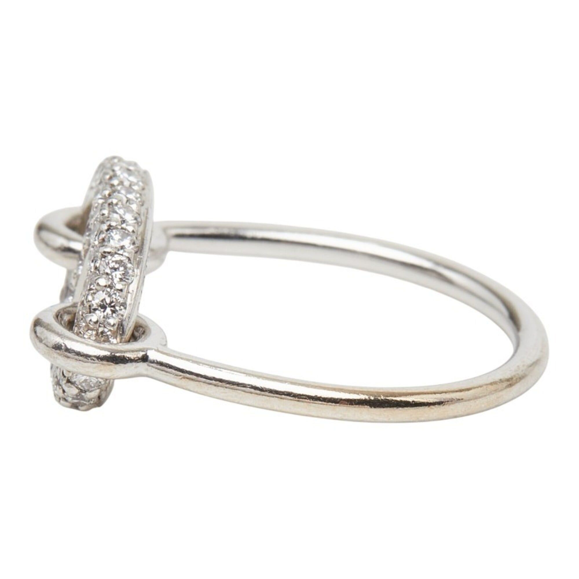 Hermes Hermes Farandole Ring, Size 50, 18KWG White Gold, Diamond, Au 750, Women's. Size ONE SIZE - 3 Thumbnail