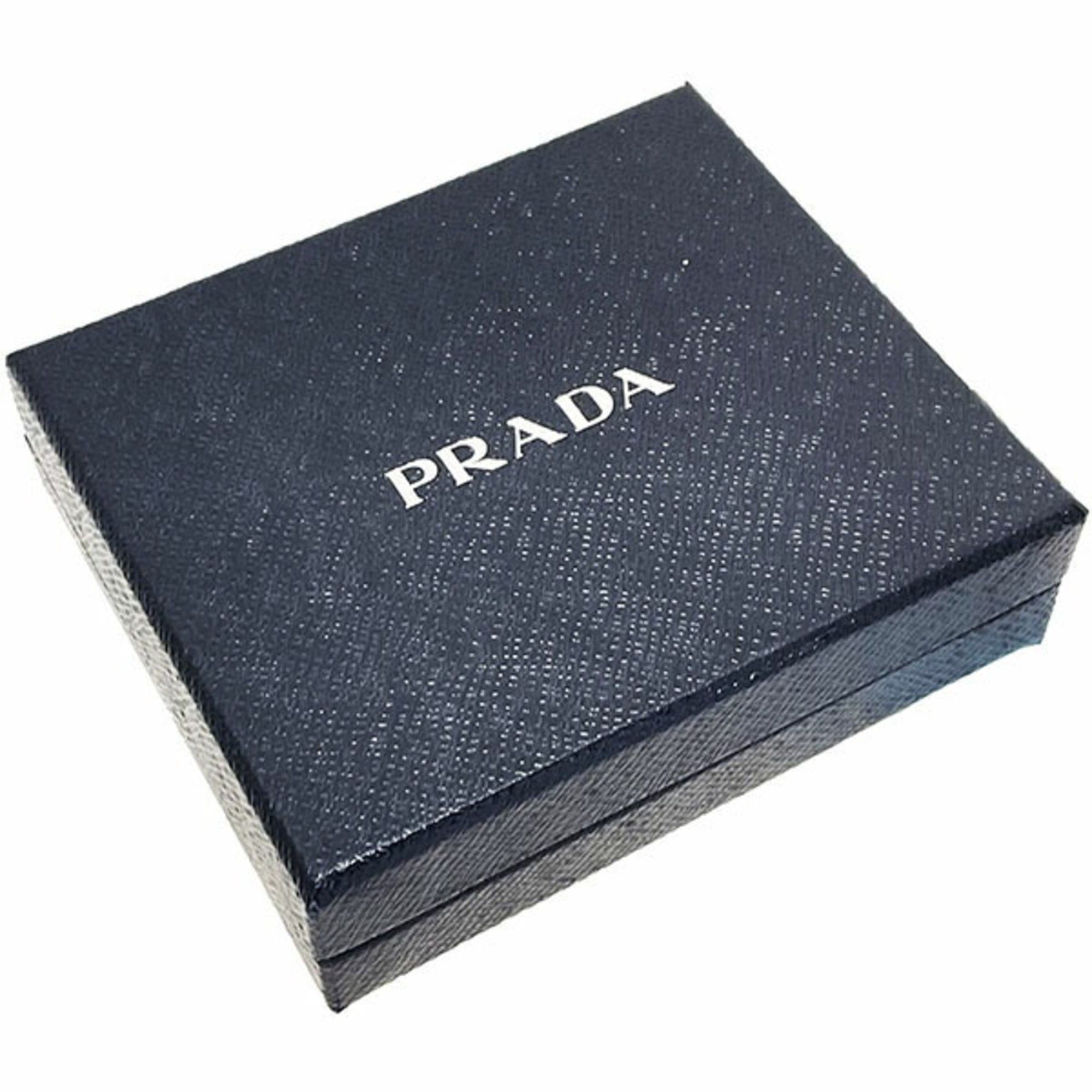Prada Prada Bi-fold Wallet, Leather, Rosso Red and Navy, 1MV204, PRADA Bi-color Compact RR-16920 Size ONE SIZE - 11 Thumbnail
