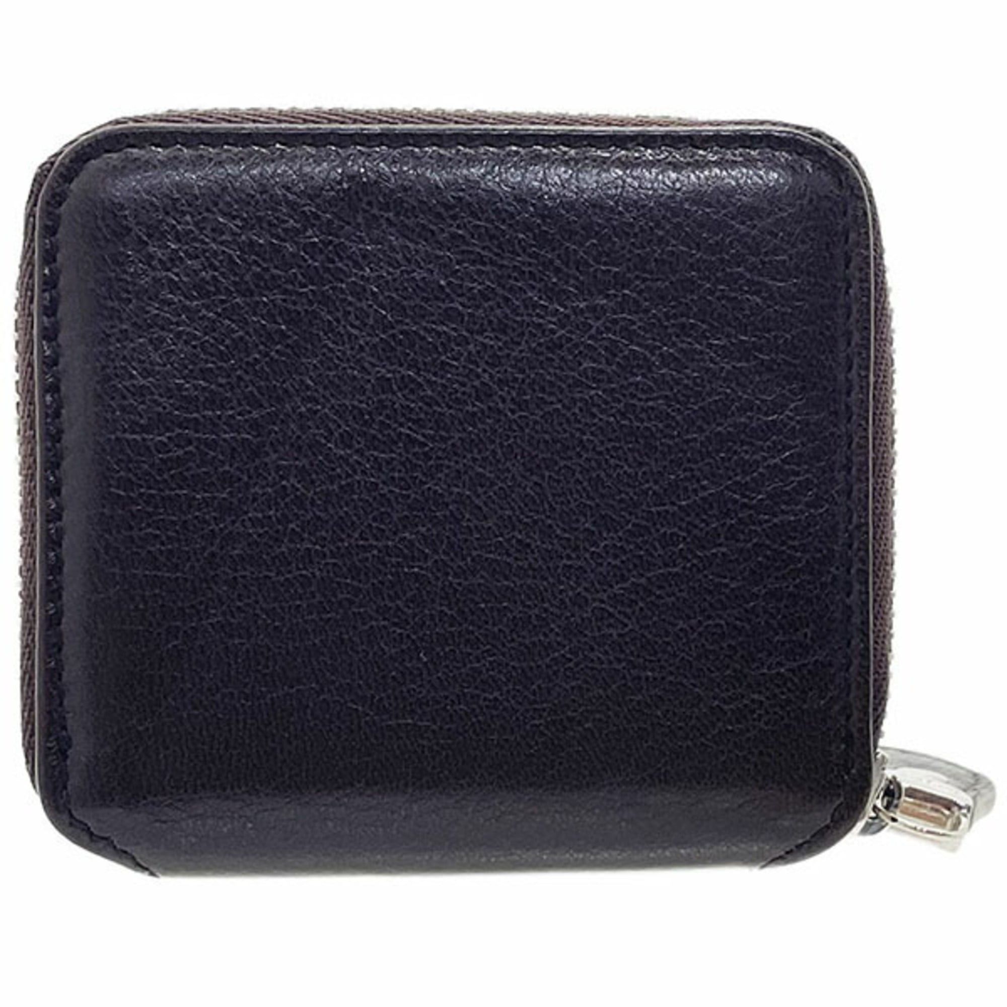 Salvatore Ferragamo Salvatore Ferragamo Vara Coin Case, Leather, Dark Brown, Size 22, 7670, Ribbon, Women's, HWN-17166 Size ONE SIZE - 2 Thumbnail