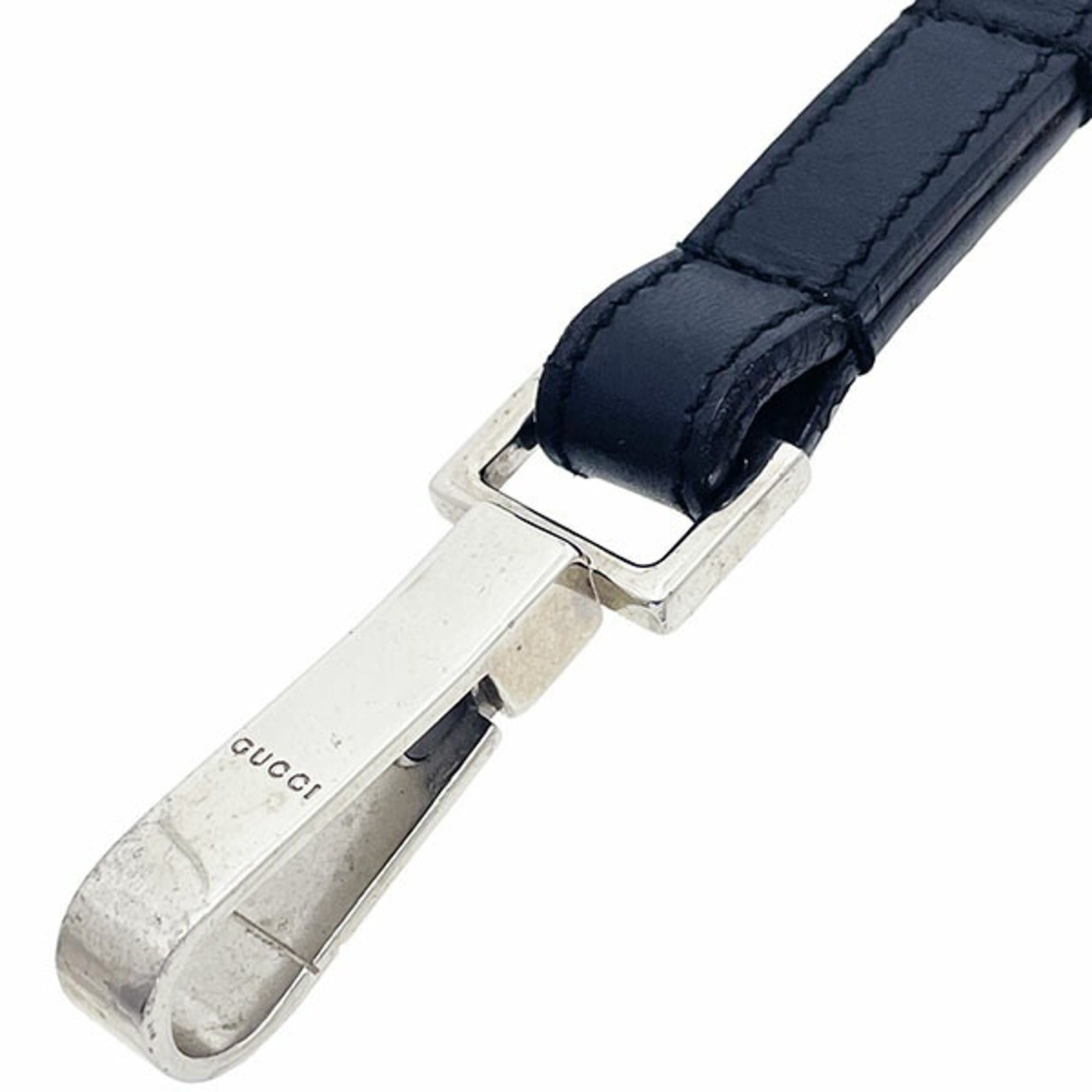 Gucci Gucci Dog Leash, Leather, Black, 049 01 18, Pet Dog, NN-17142 Size ONE SIZE - 4 Thumbnail