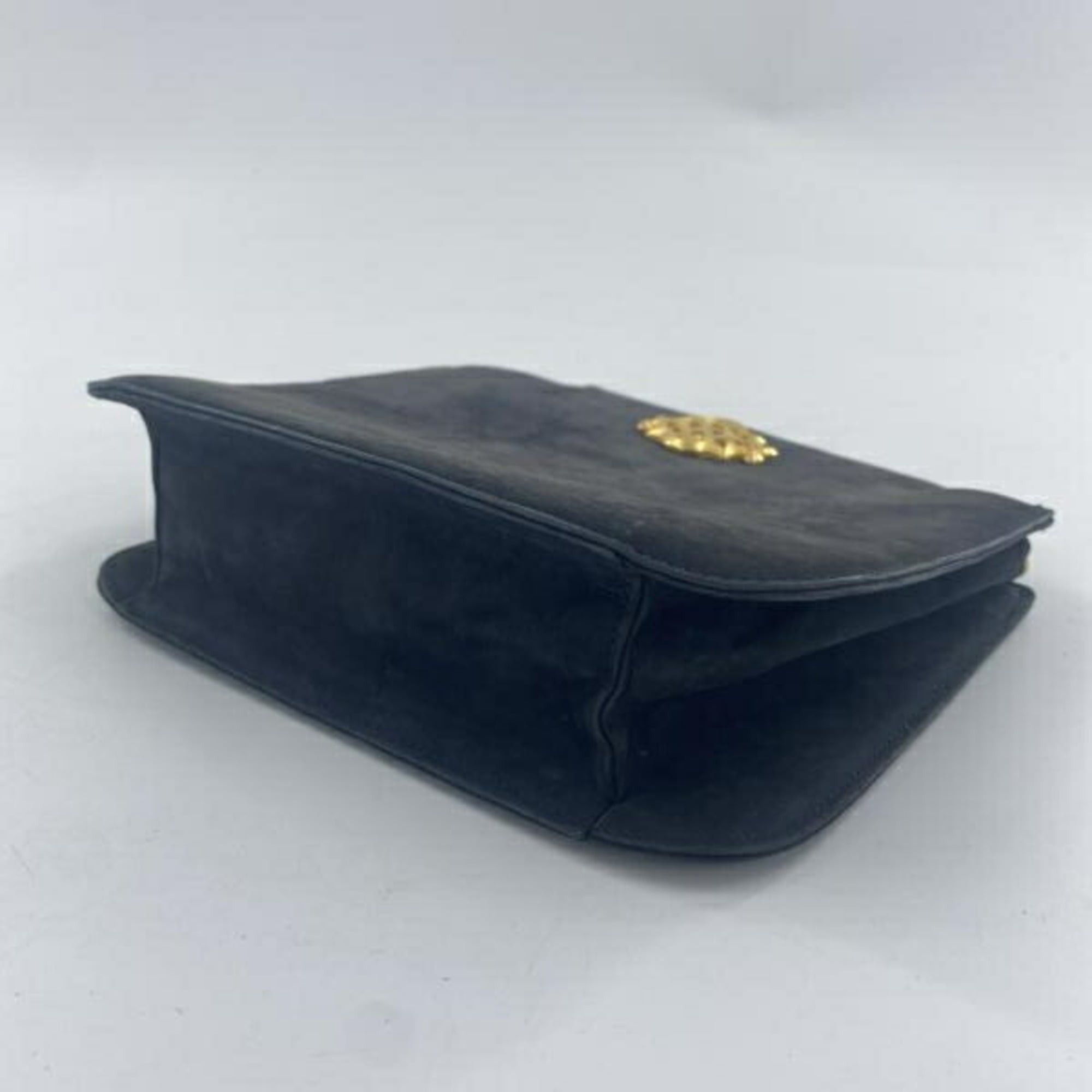 Bally BALLY Chain Shoulder Bag, Suede, Black Size ONE SIZE - 3 Thumbnail