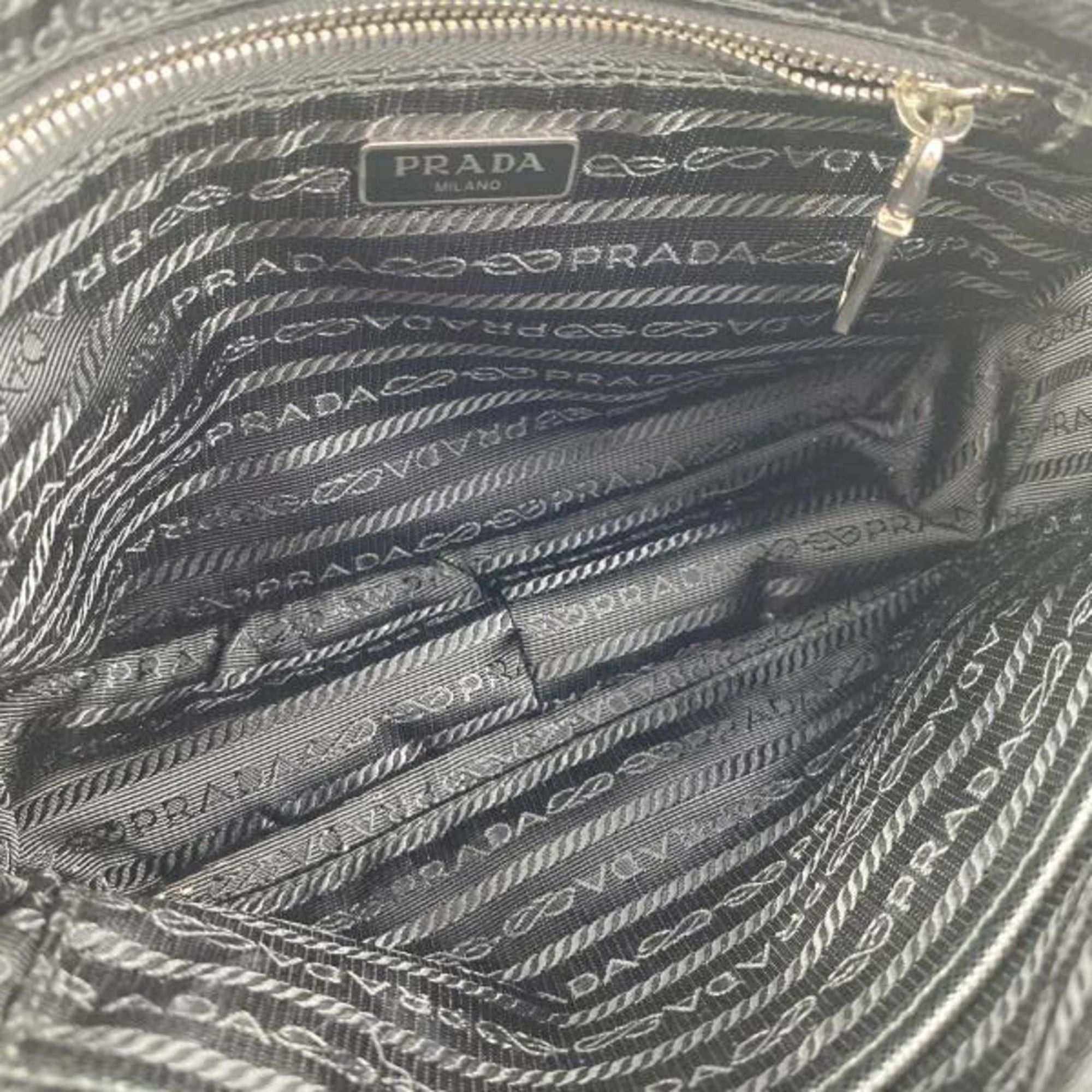 Prada PRADA handbag/shoulder bag, black. Size ONE SIZE - 6 Thumbnail