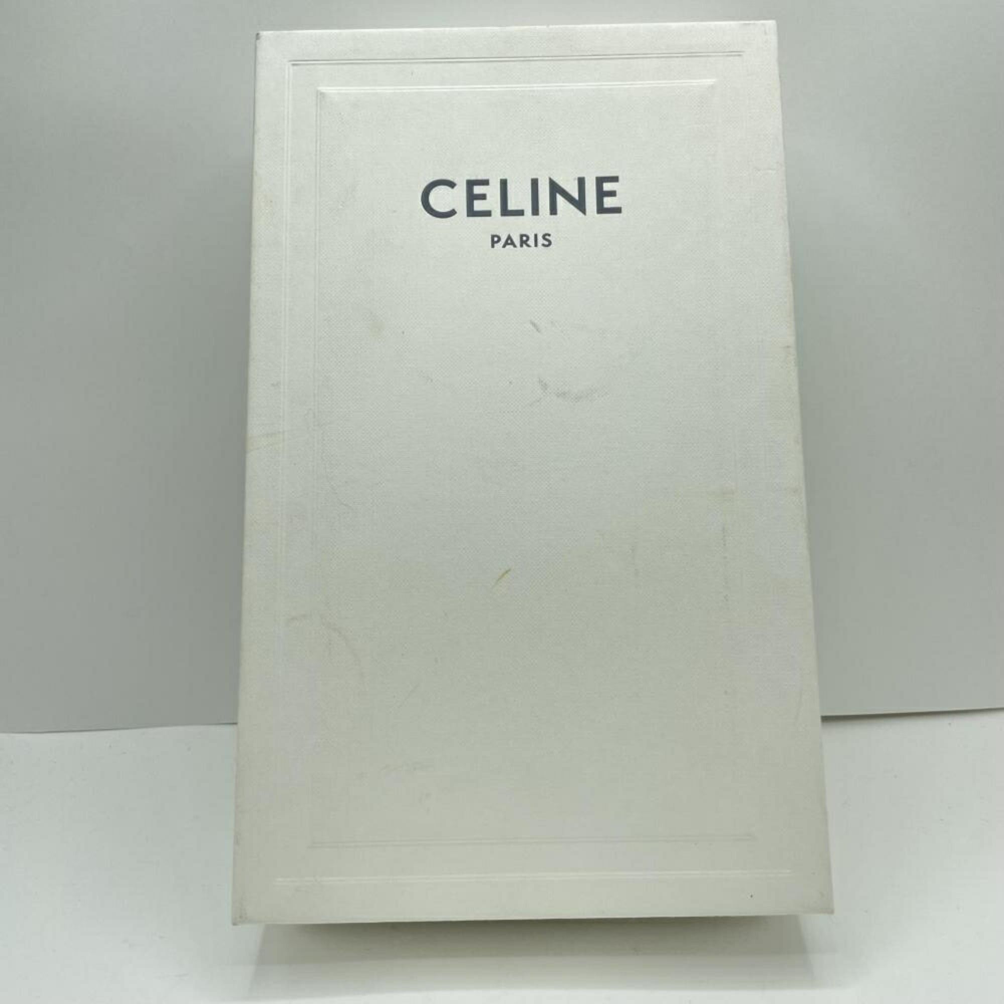 Celine CELINE Large Strap Wallet, Bi-fold Gray Size ONE SIZE - 8 Thumbnail