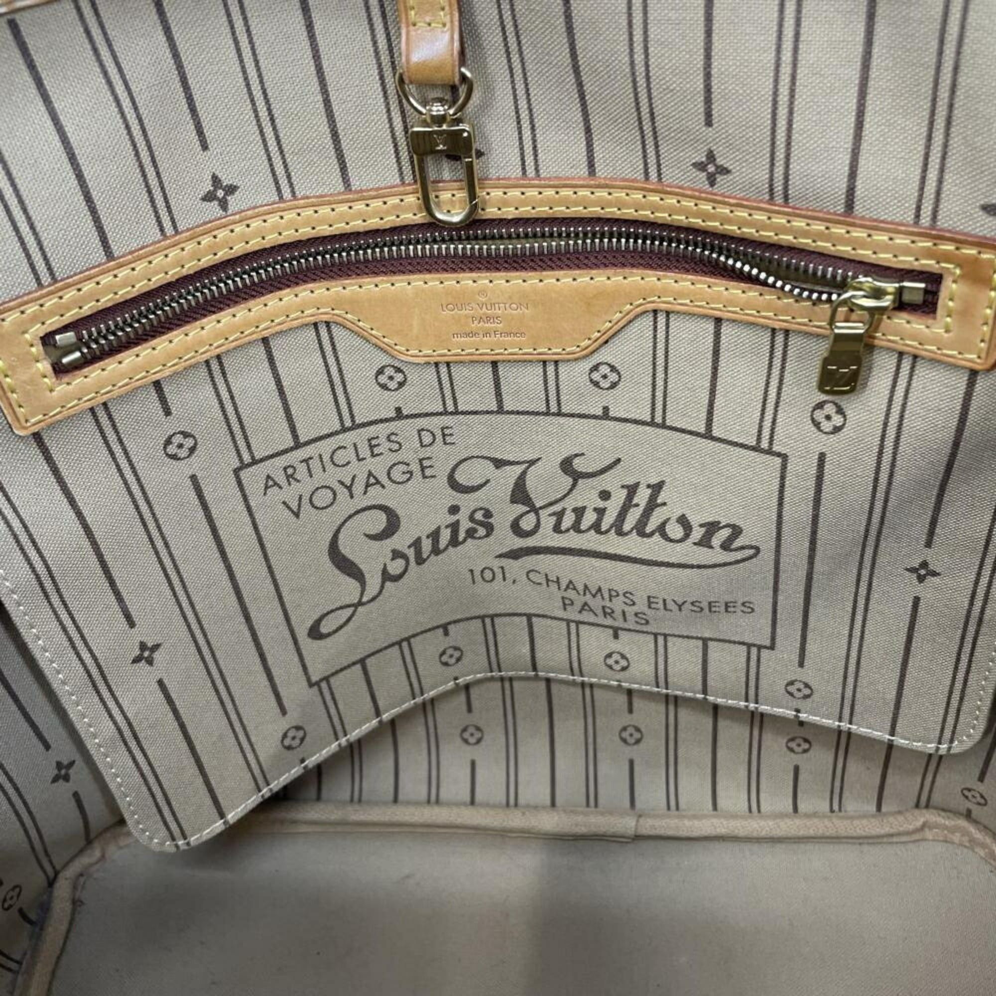 Louis Vuitton LOUIS VUITTON Neverfull MM Monogram Tote Bag Size ONE SIZE - 10 Thumbnail