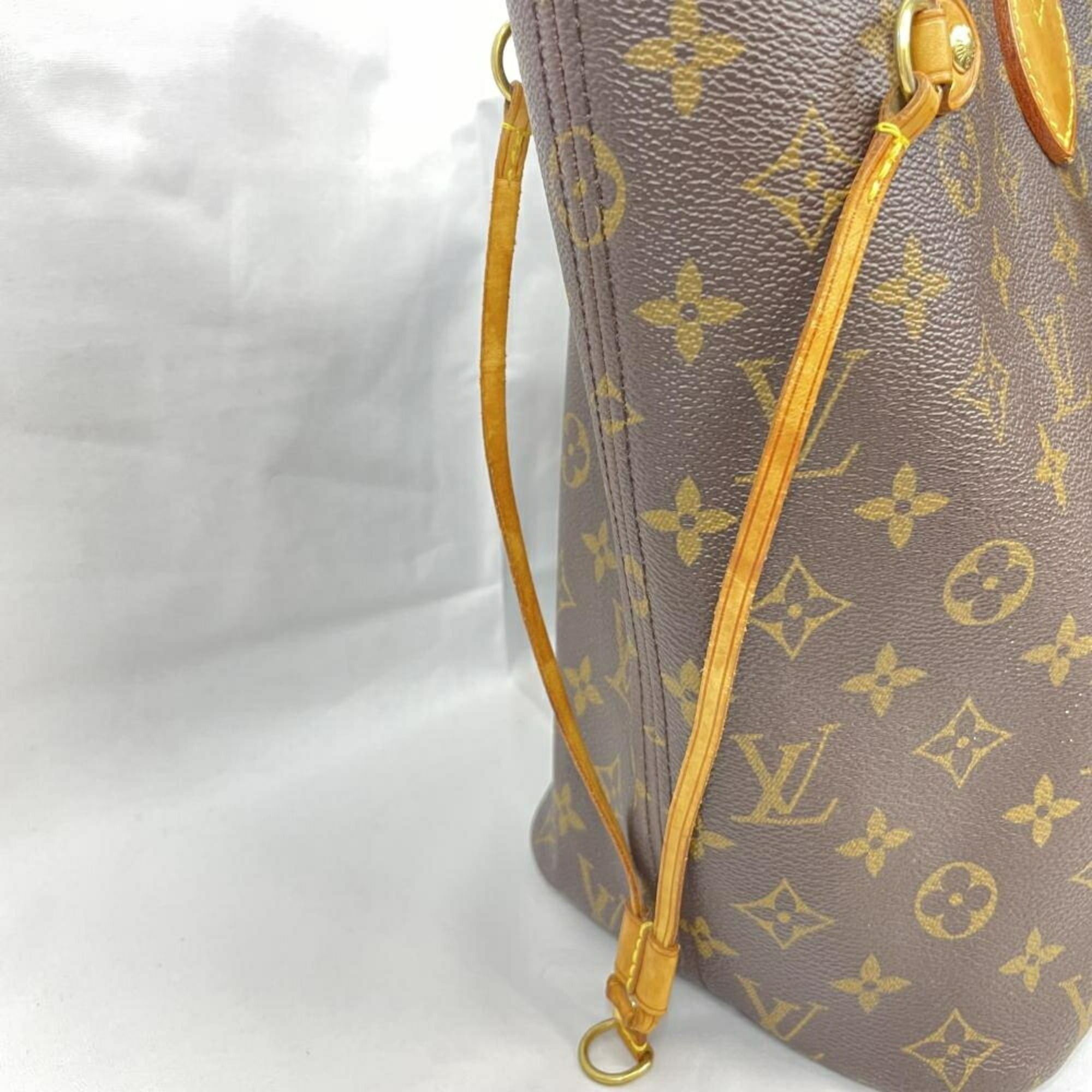 Louis Vuitton LOUIS VUITTON Neverfull MM Monogram Tote Bag Size ONE SIZE - 8 Thumbnail