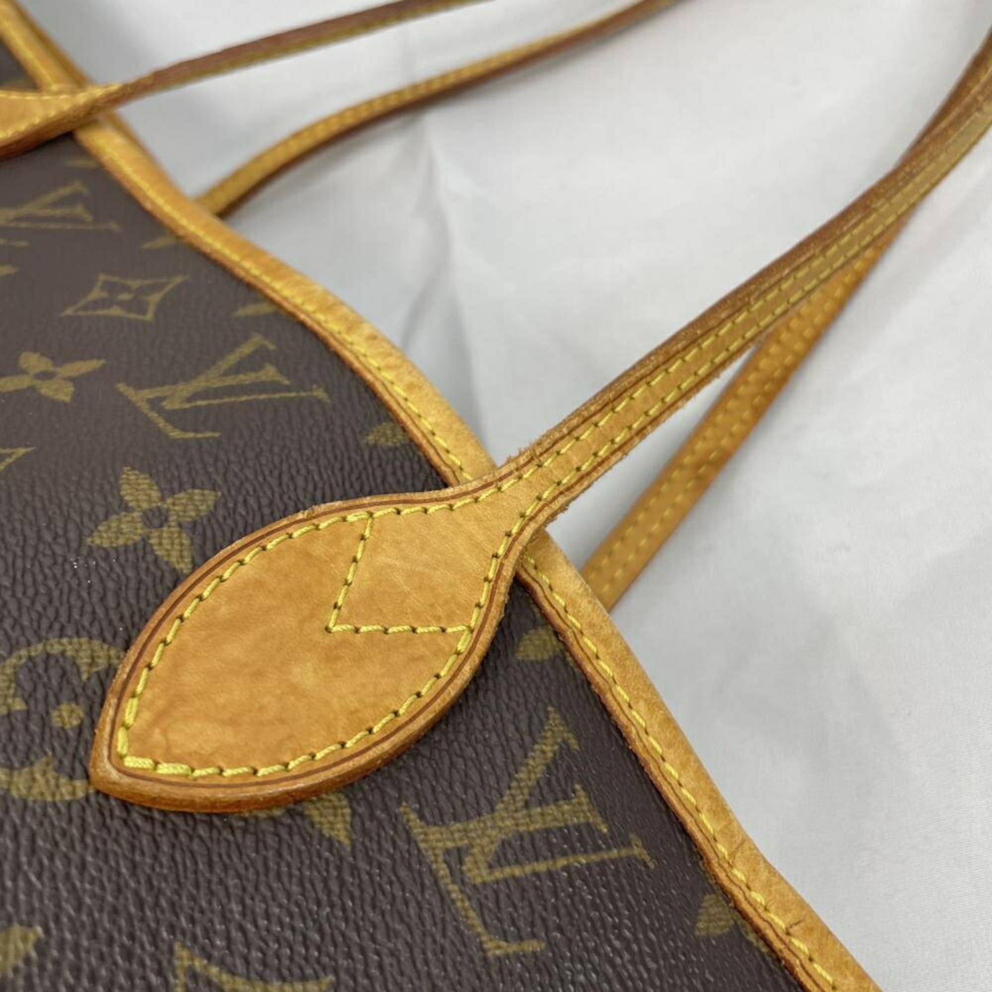 Louis Vuitton LOUIS VUITTON Neverfull MM Monogram Tote Bag Size ONE SIZE - 6 Thumbnail