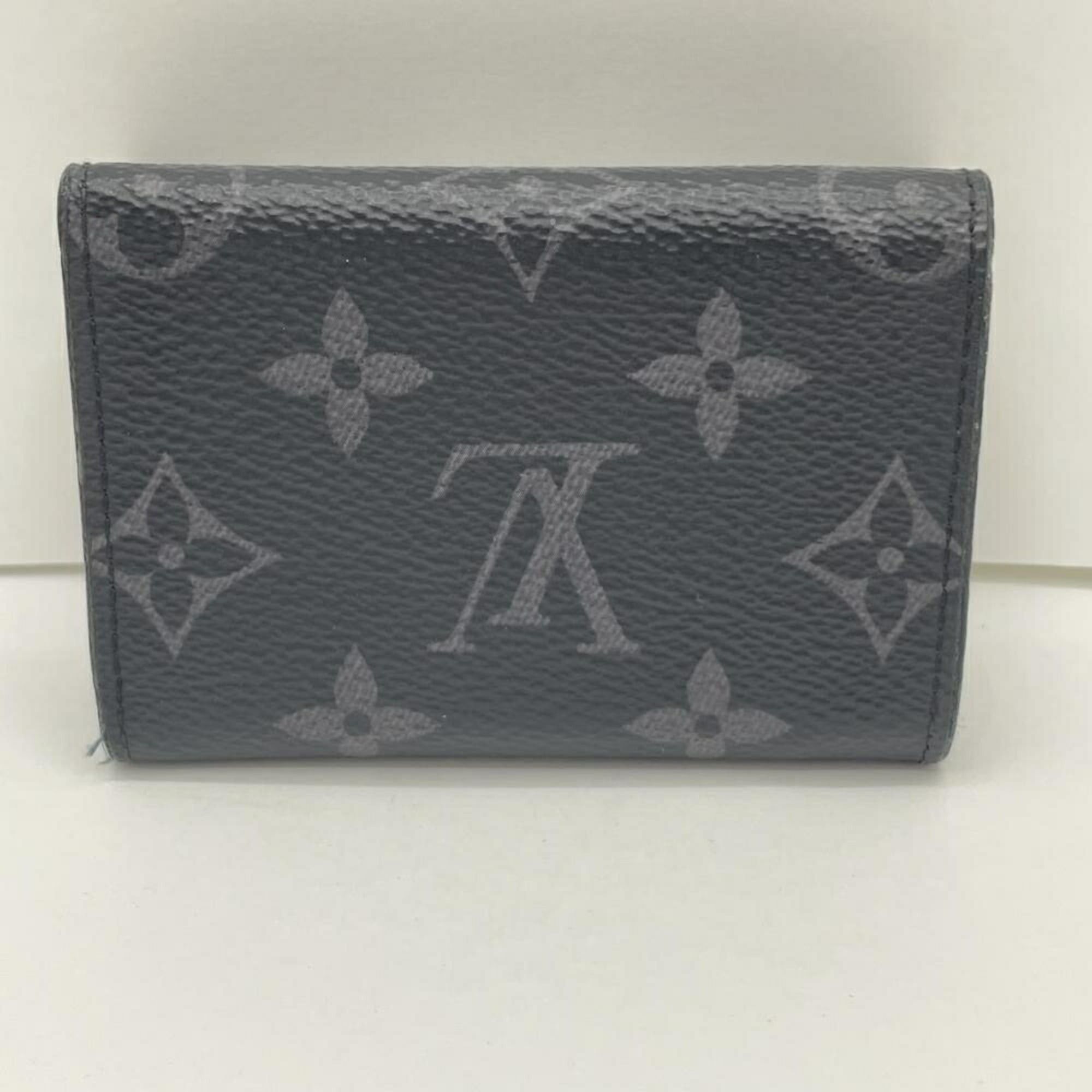Louis Vuitton LOUIS VUITTON Monogram Eclipse Discovery Compact Wallet M45417 Size ONE SIZE - 2 Thumbnail