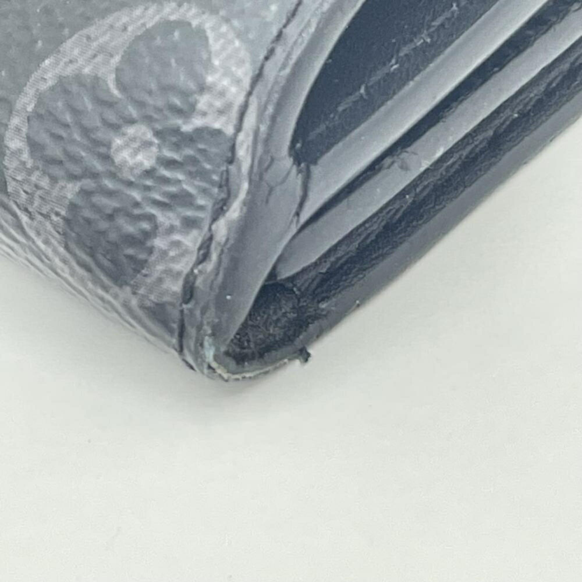 Louis Vuitton LOUIS VUITTON Monogram Eclipse Discovery Compact Wallet M45417 Size ONE SIZE - 3 Thumbnail