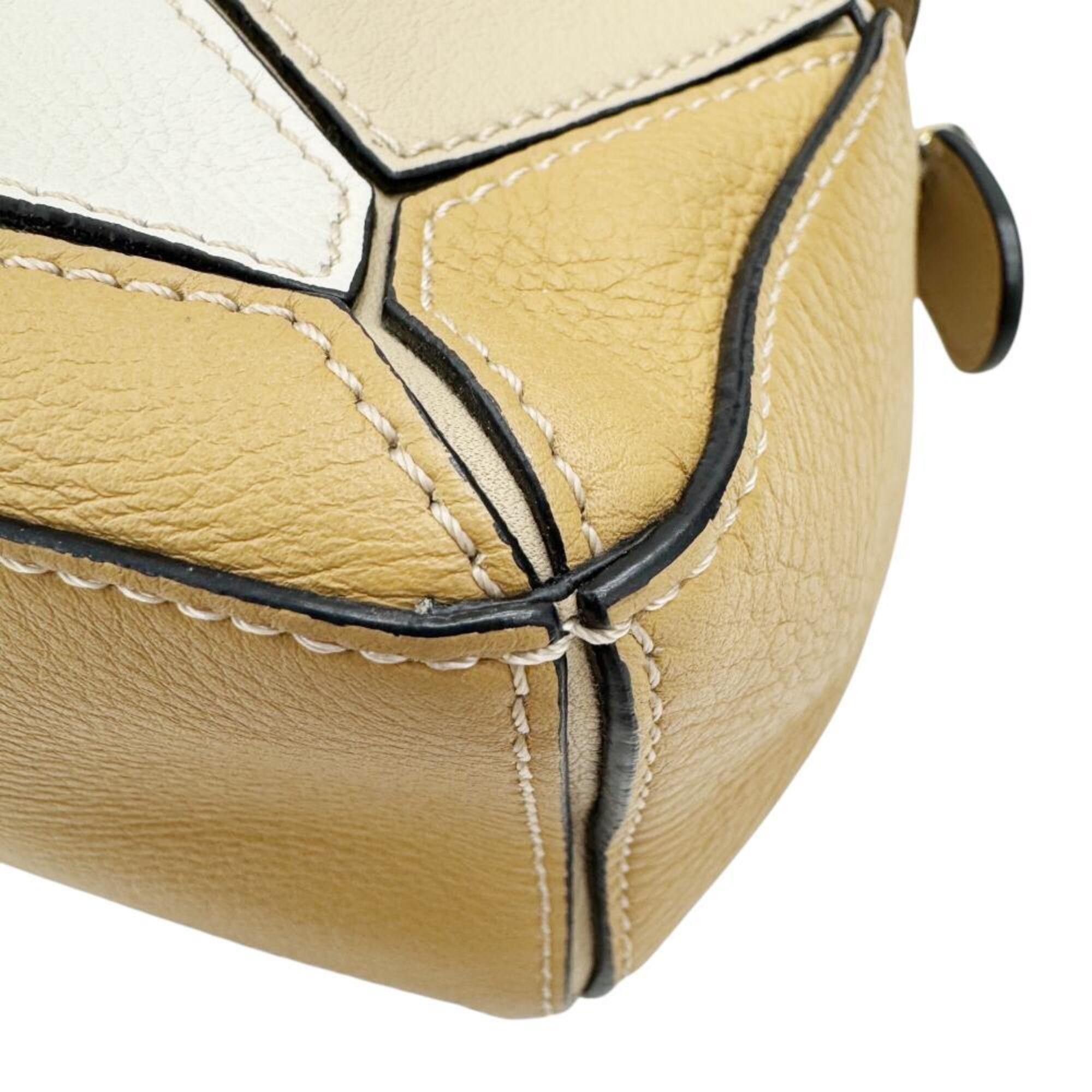 Loewe LOEWE Puzzle Bag Mini Calfskin Shoulder Handbag for Women Size ONE SIZE - 7 Thumbnail