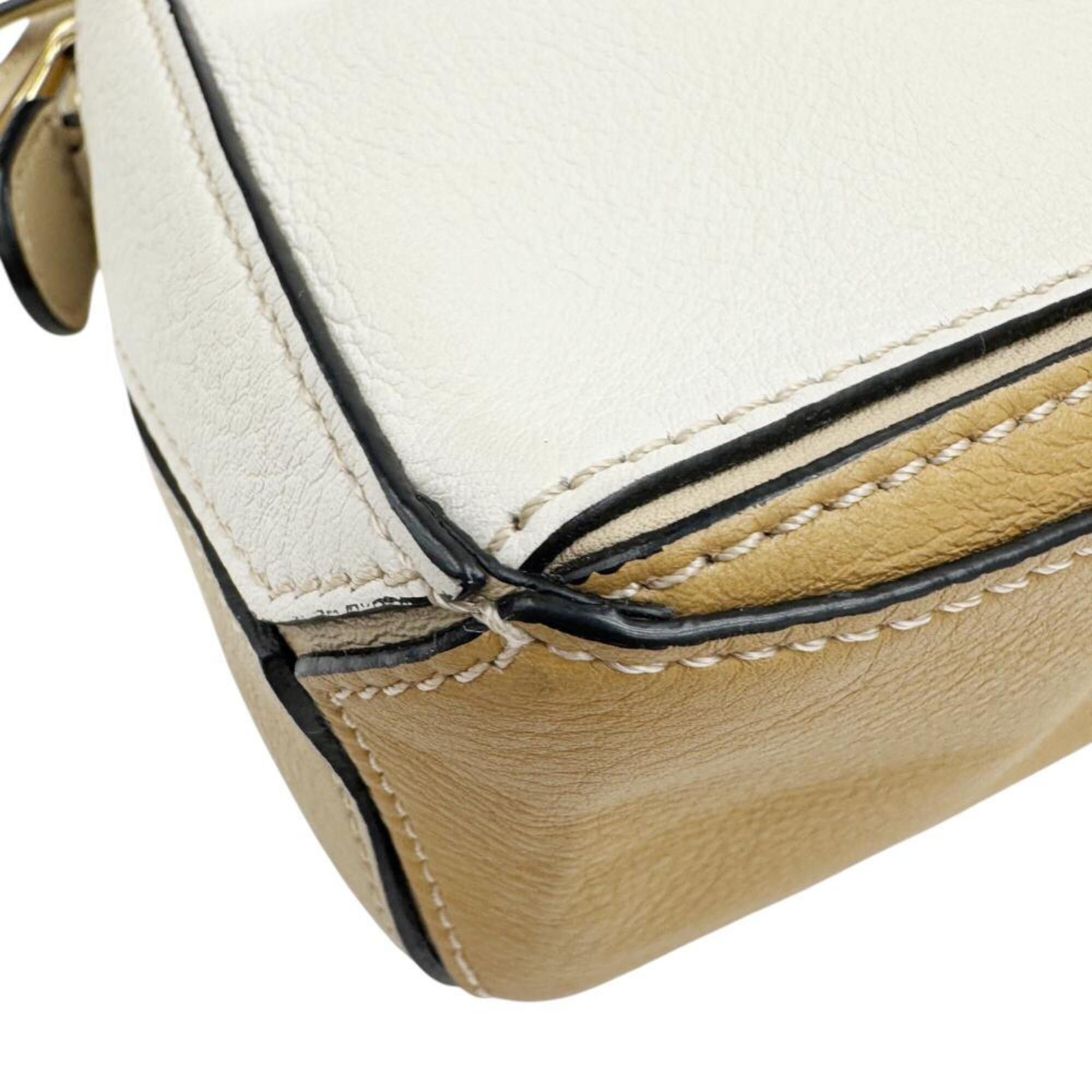 Loewe LOEWE Puzzle Bag Mini Calfskin Shoulder Handbag for Women Size ONE SIZE - 6 Thumbnail